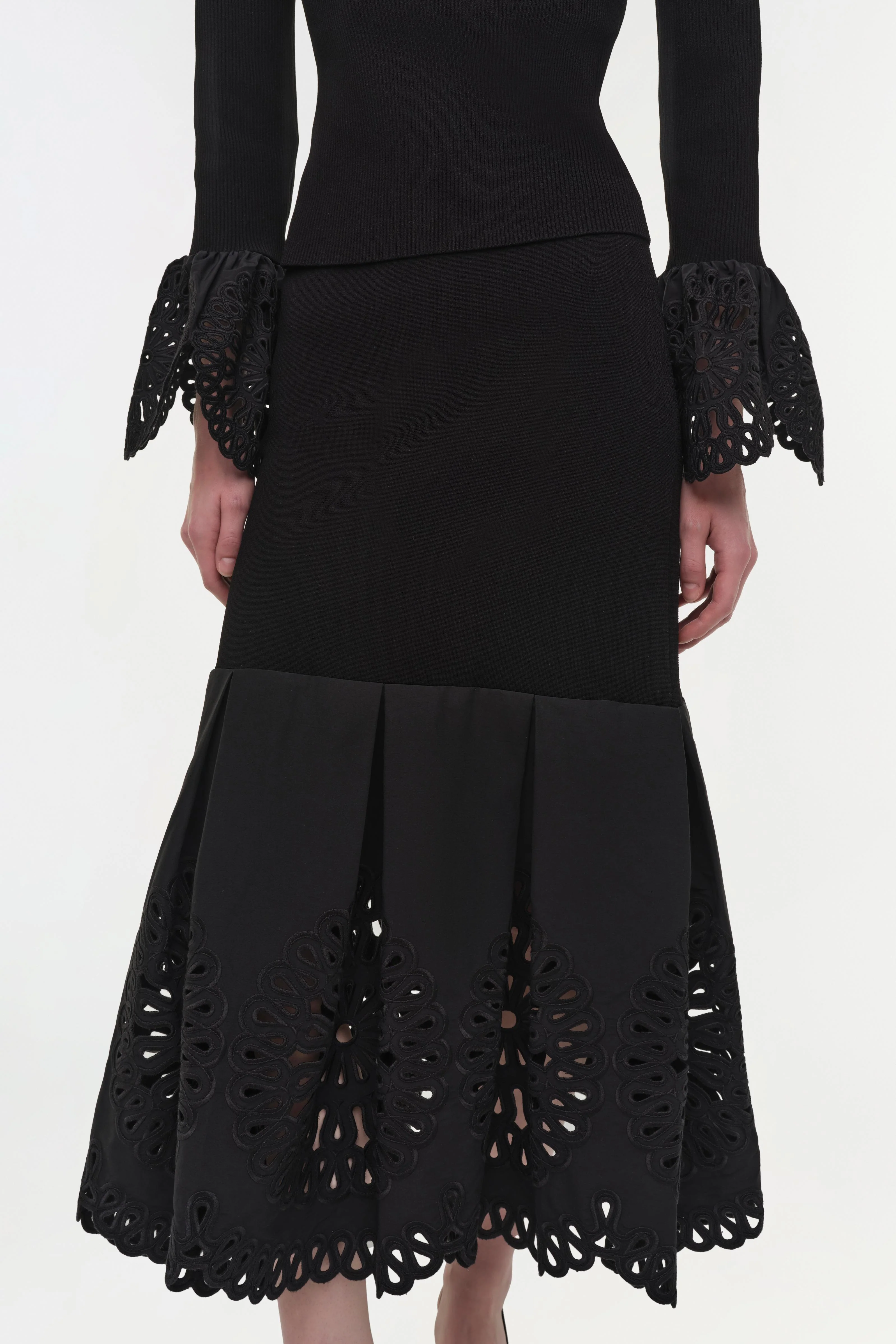 Elyse Embroidered Knit Top - Image 6