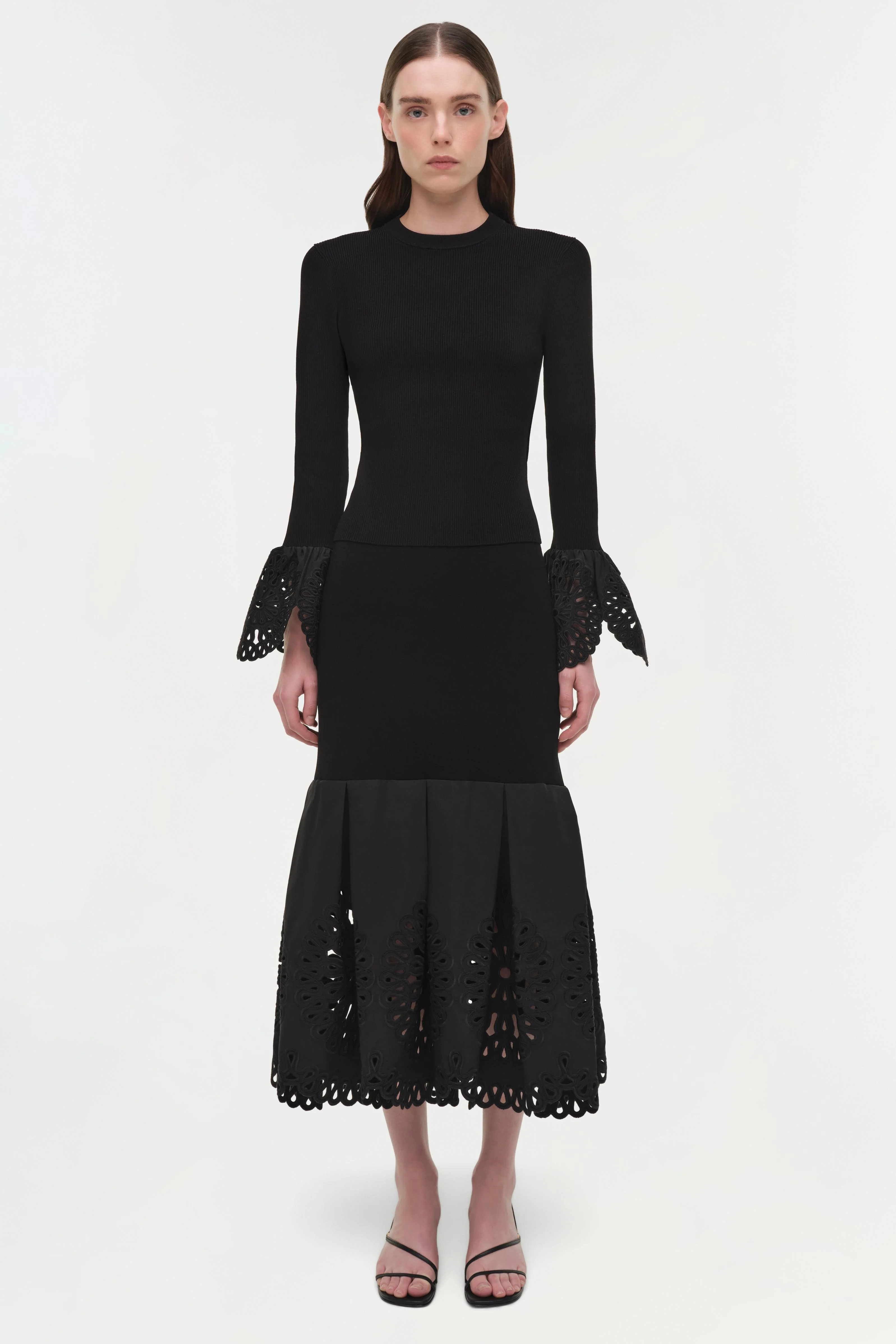 Elyse Embroidered Knit Top - Image 7