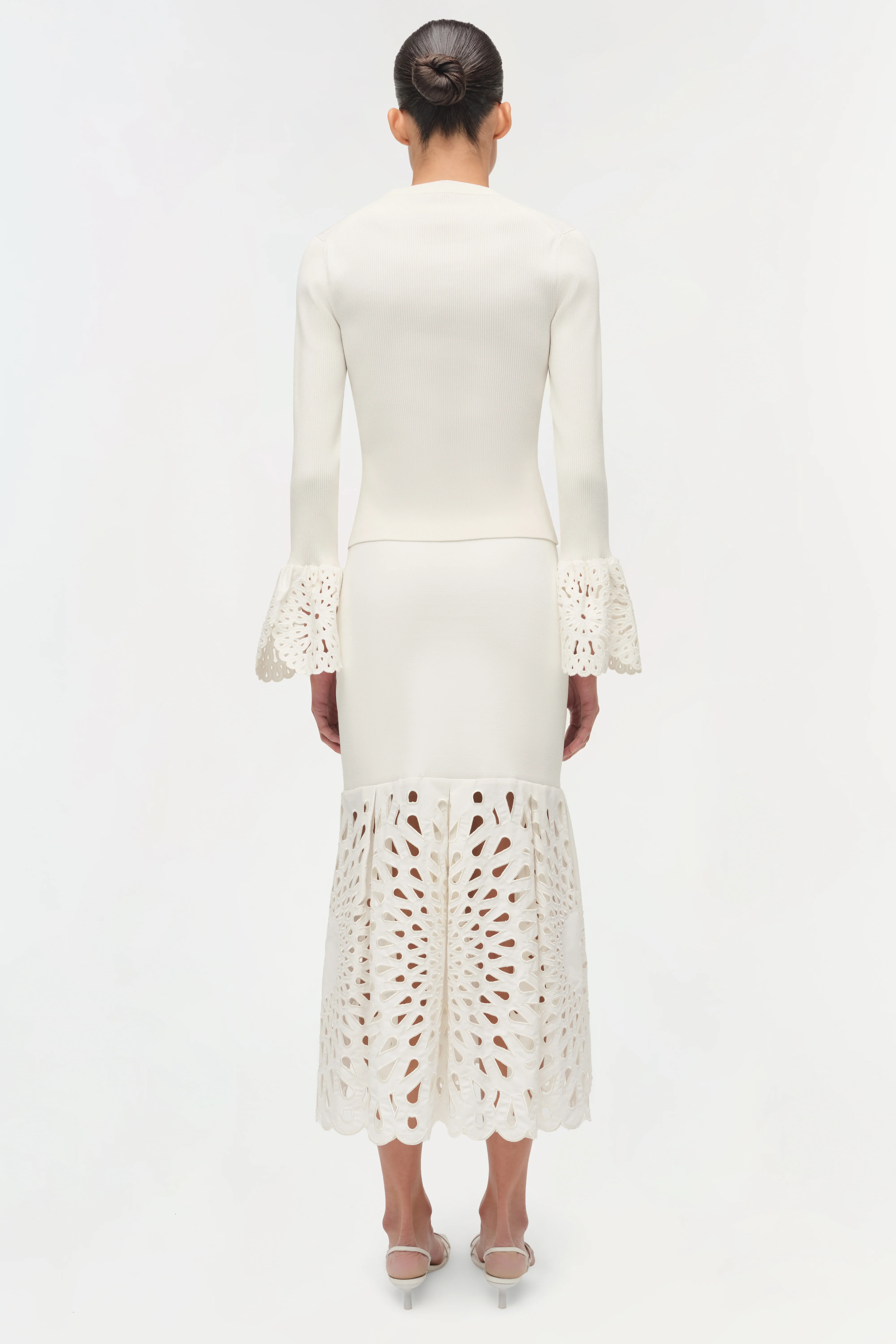 Elyse Embroidered Knit Top - Image 6