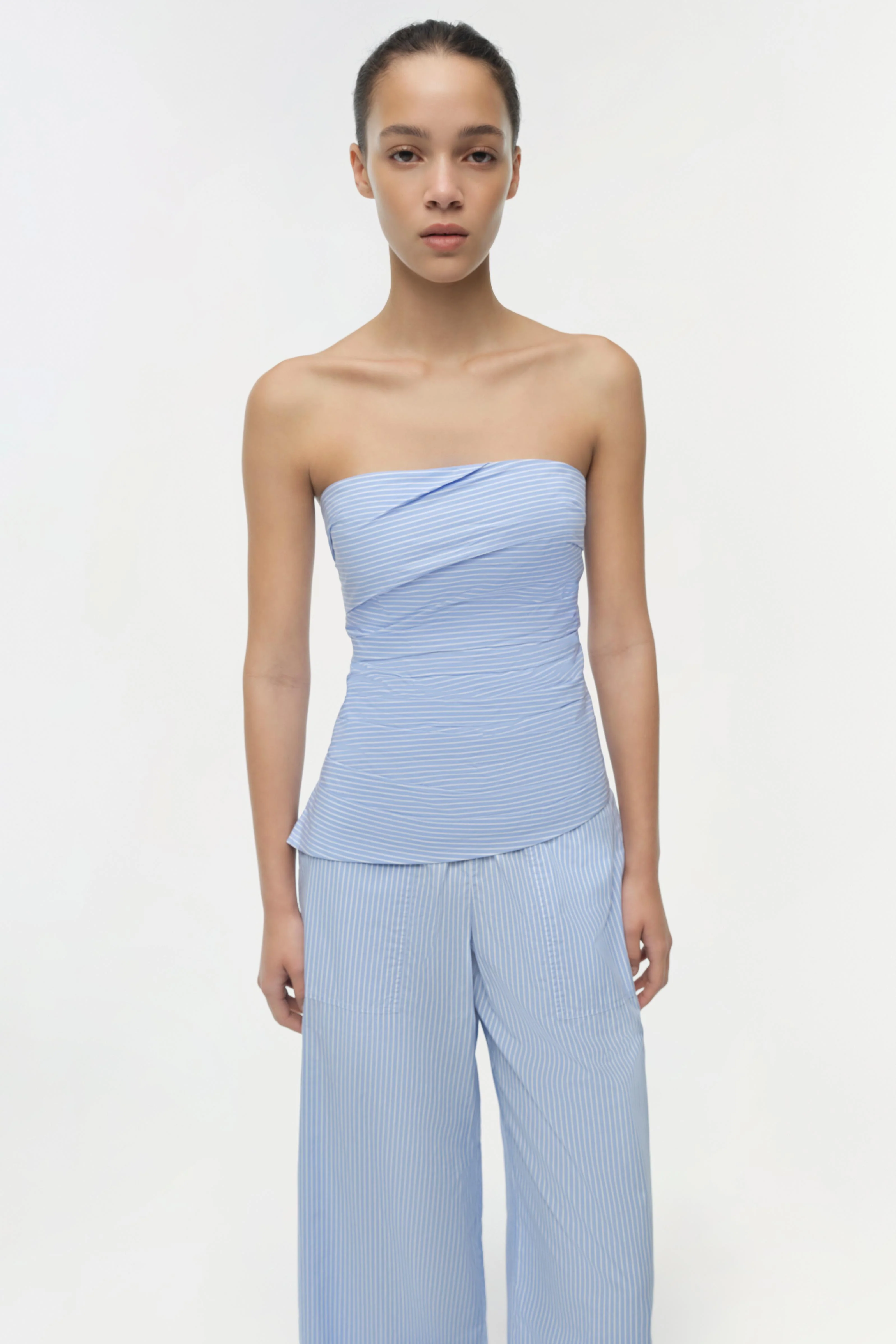 Emerson Ruched Bustier Top - Image 3
