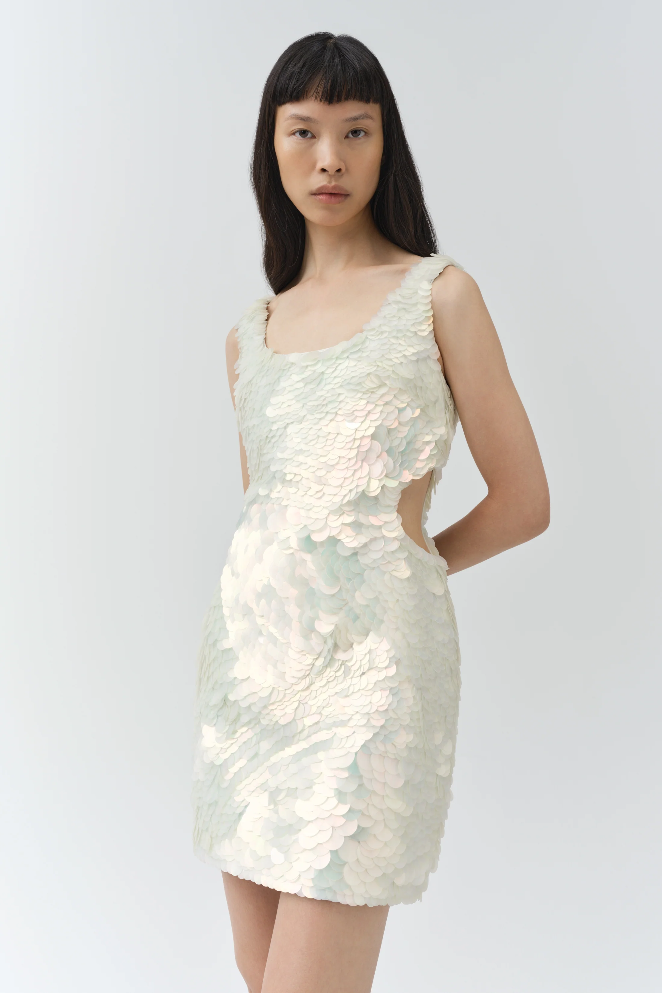 Emilie Sequin Mini Dress - Image 4
