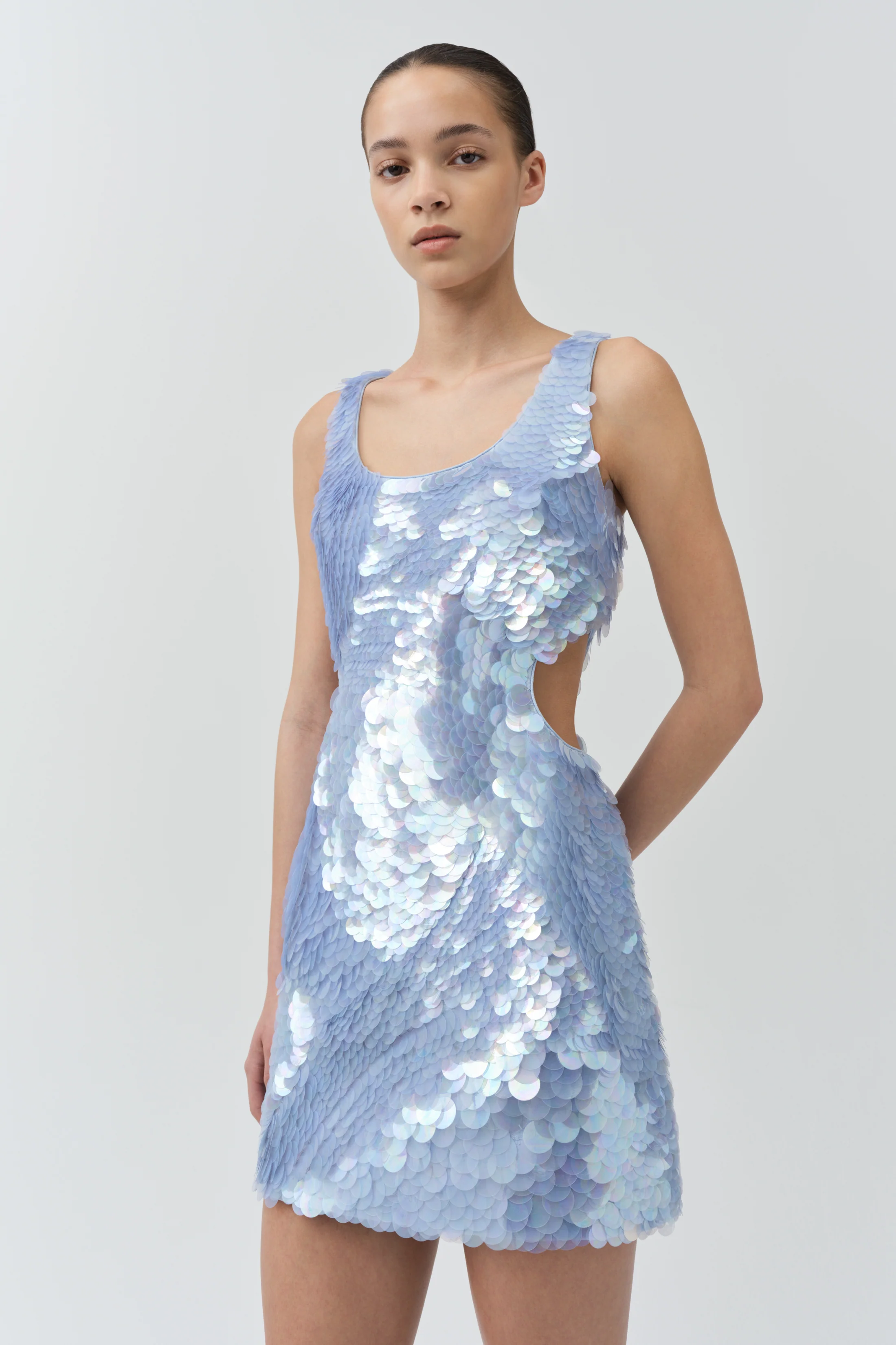 Emilie Sequin Mini Dress - Image 4