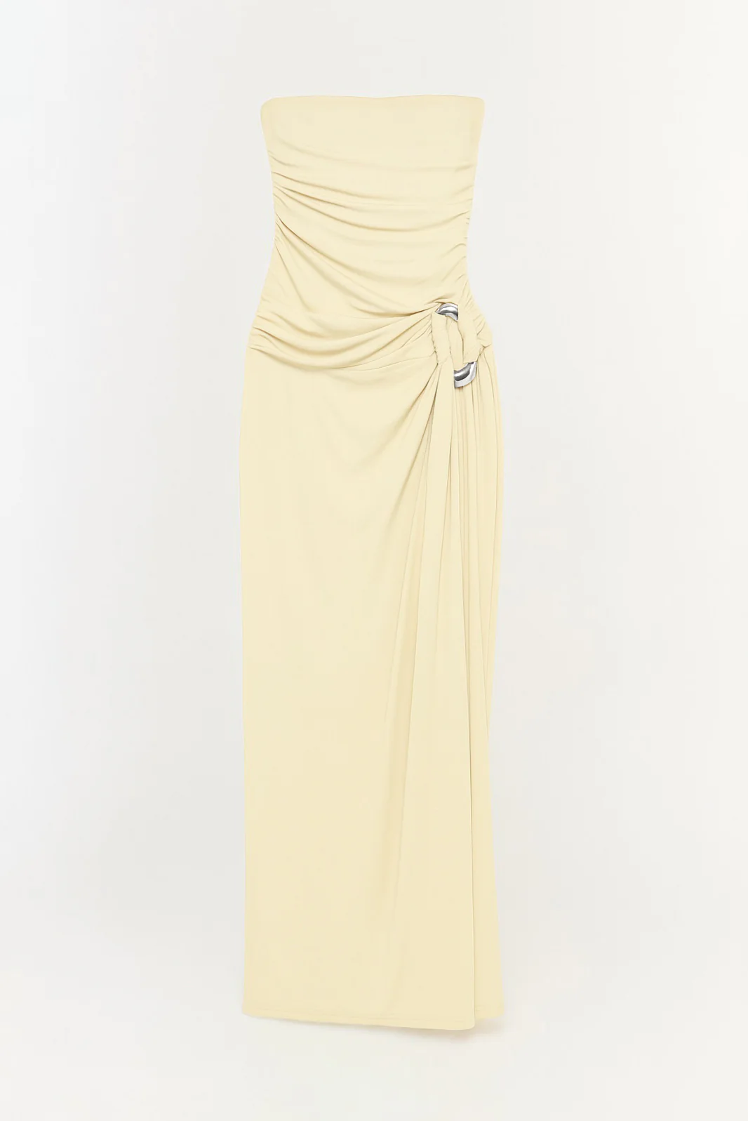 Emma Draped Jersey Bustier Gown