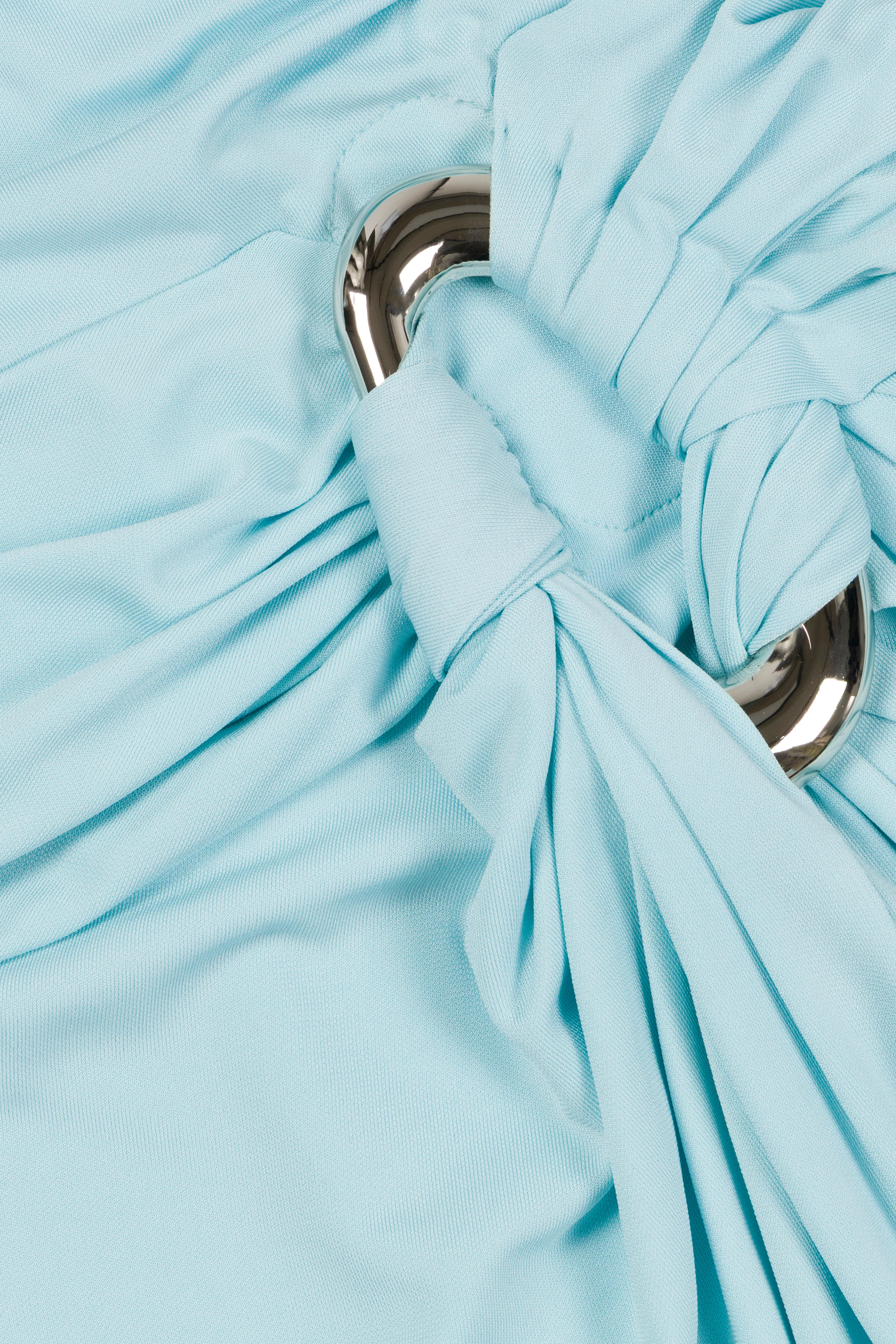 Emma Strapless Draped Jersey Bustier Gown - Image 6