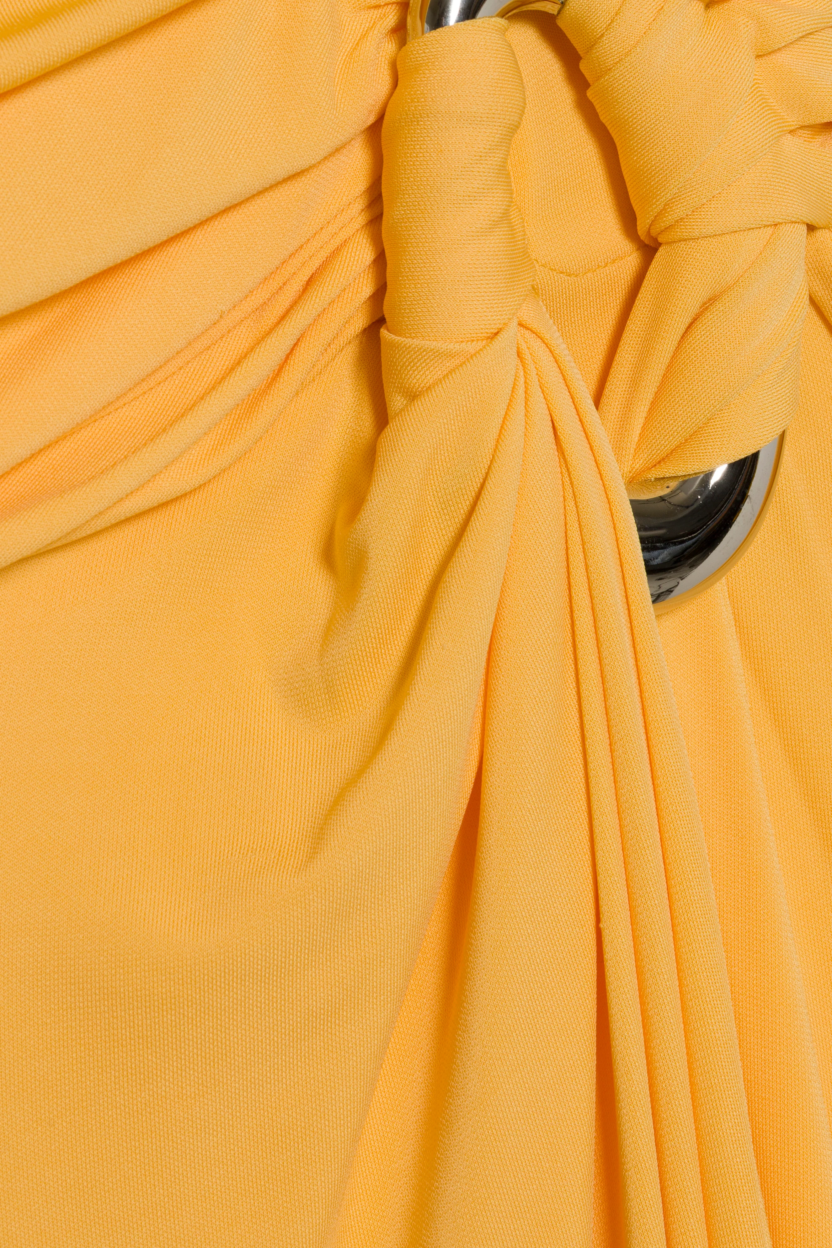 Emma Strapless Draped Jersey Bustier Gown - Image 7