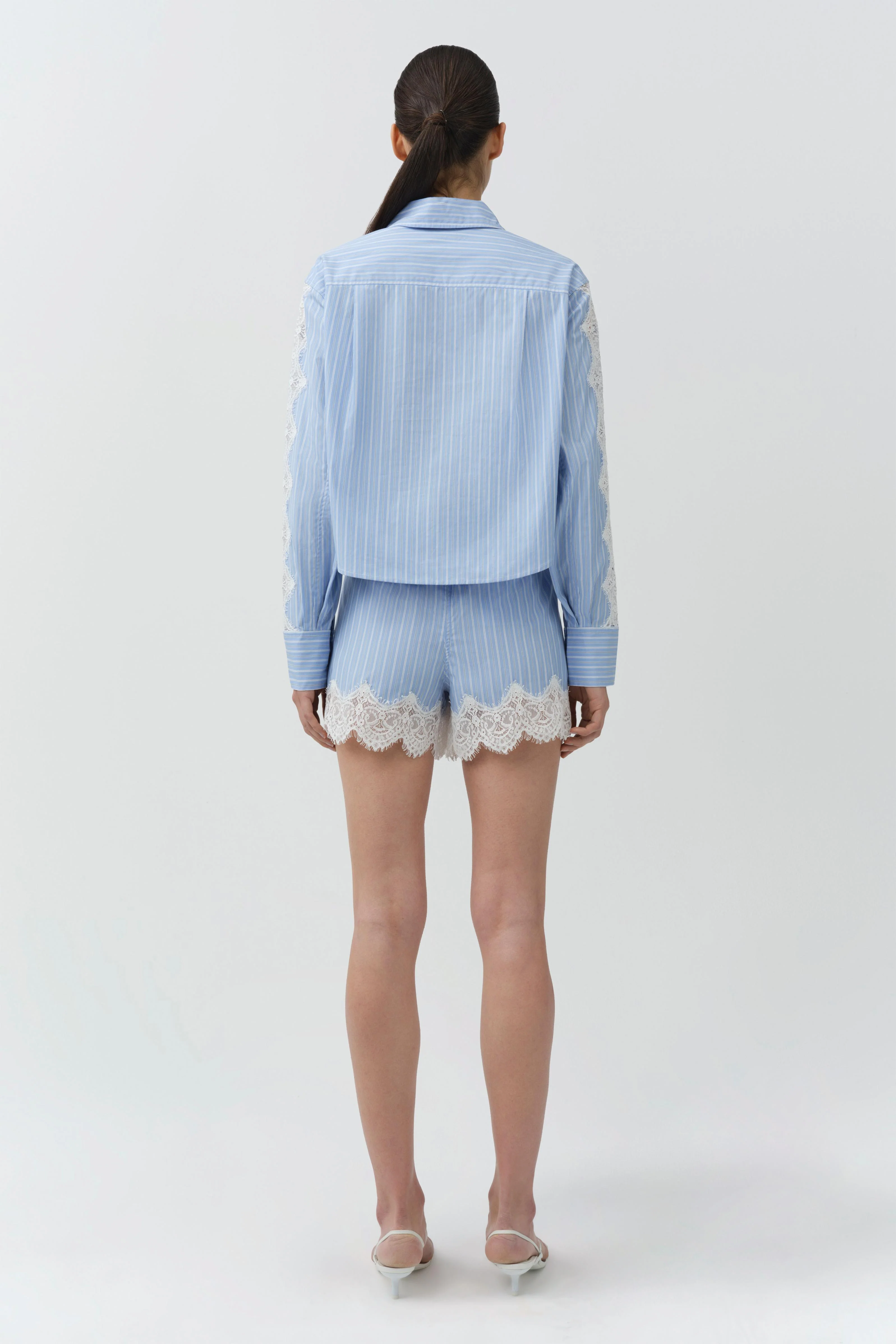 Emmie Cotton Lace Shorts - Image 4