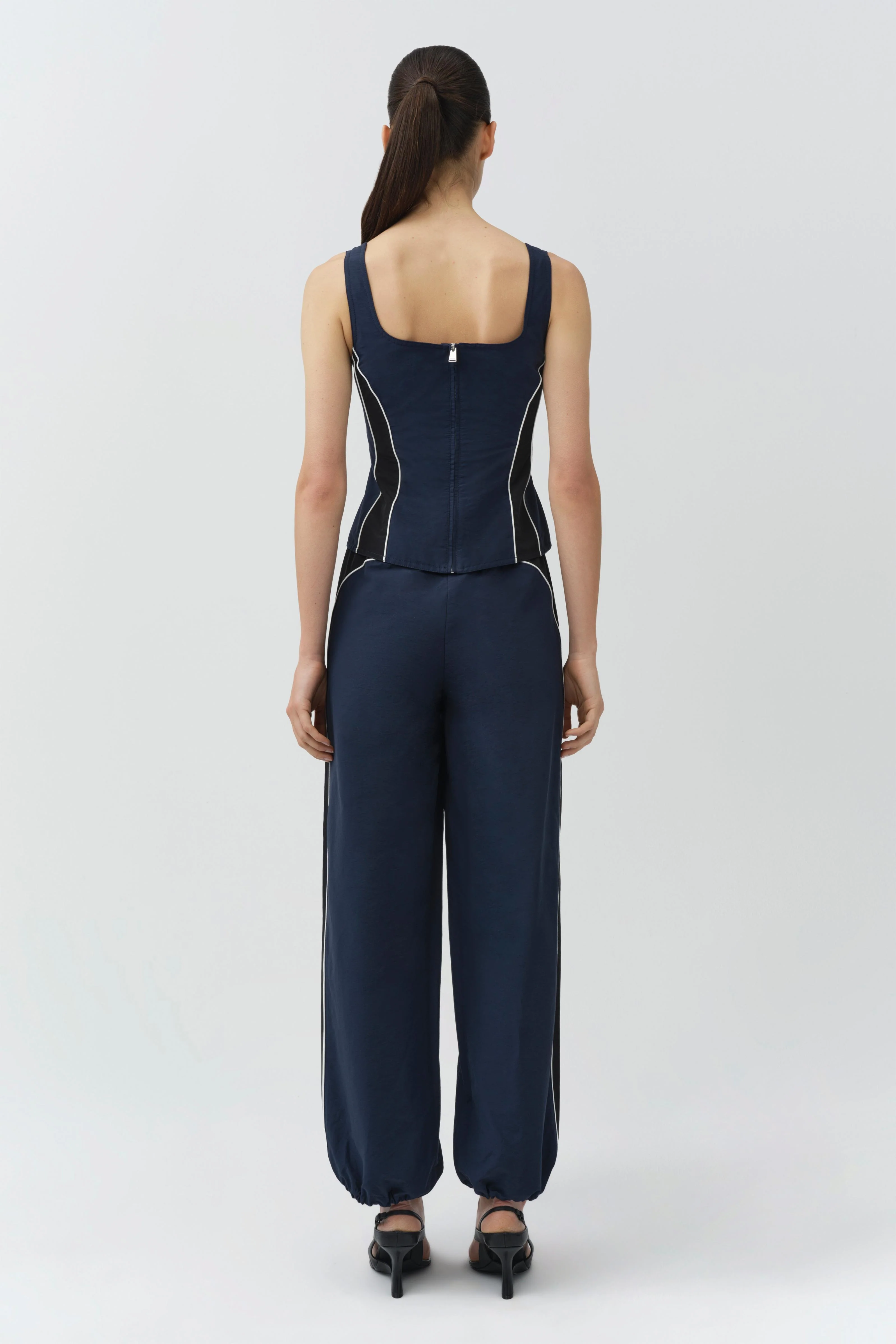 Falin Cotton Faille Jogger - Image 5