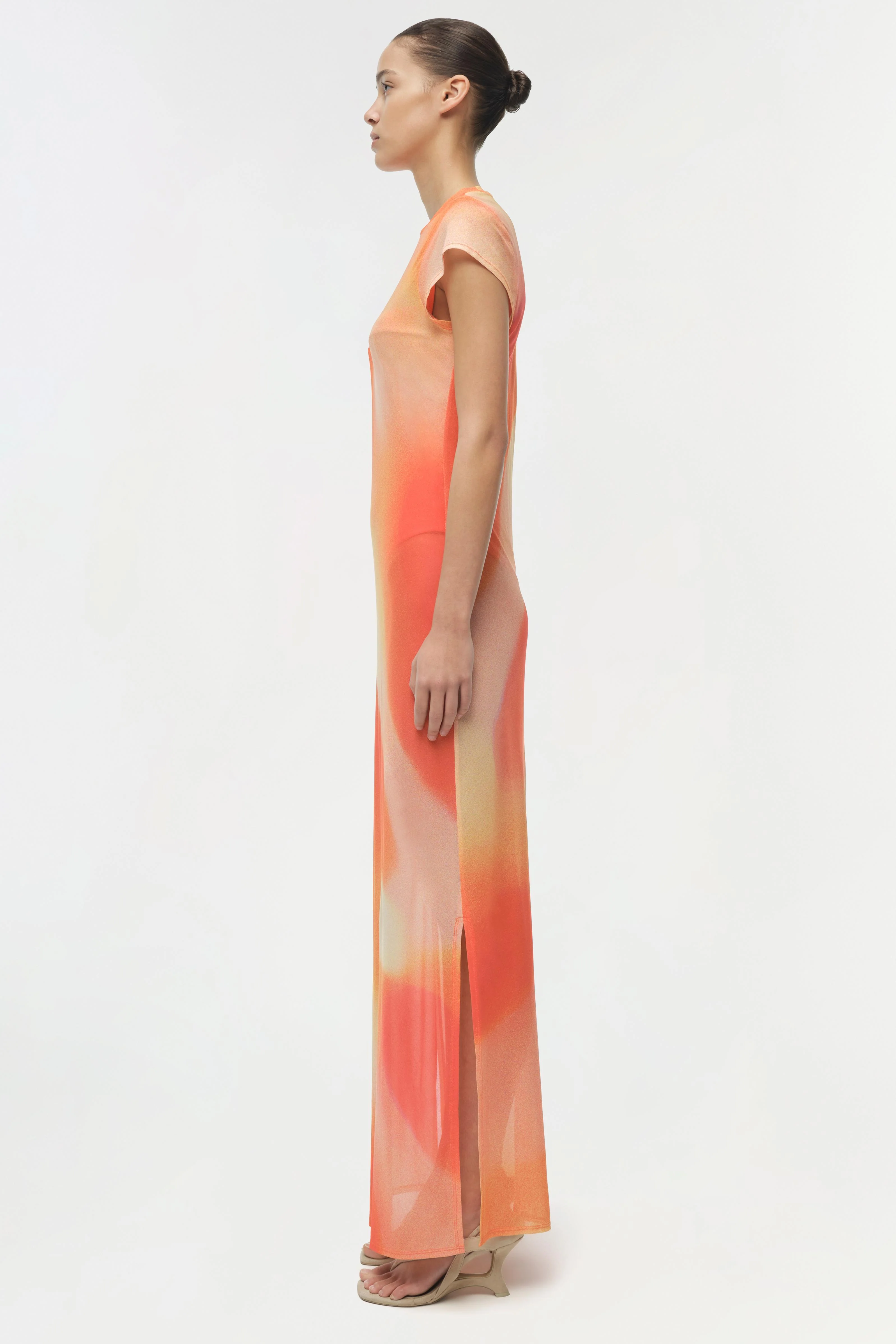 Fia Mesh Midi Dress - Image 4