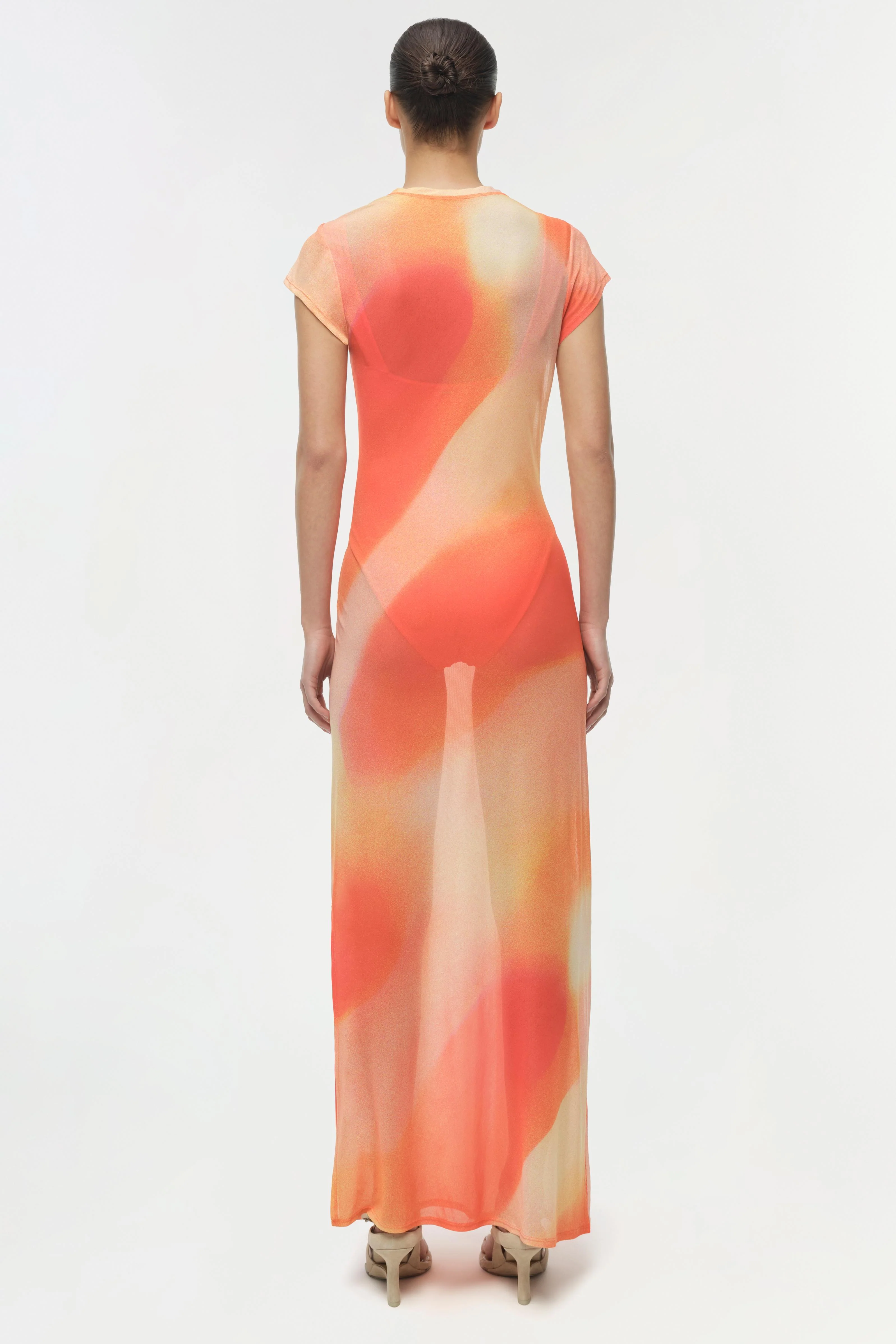 Fia Mesh Midi Dress - Image 5