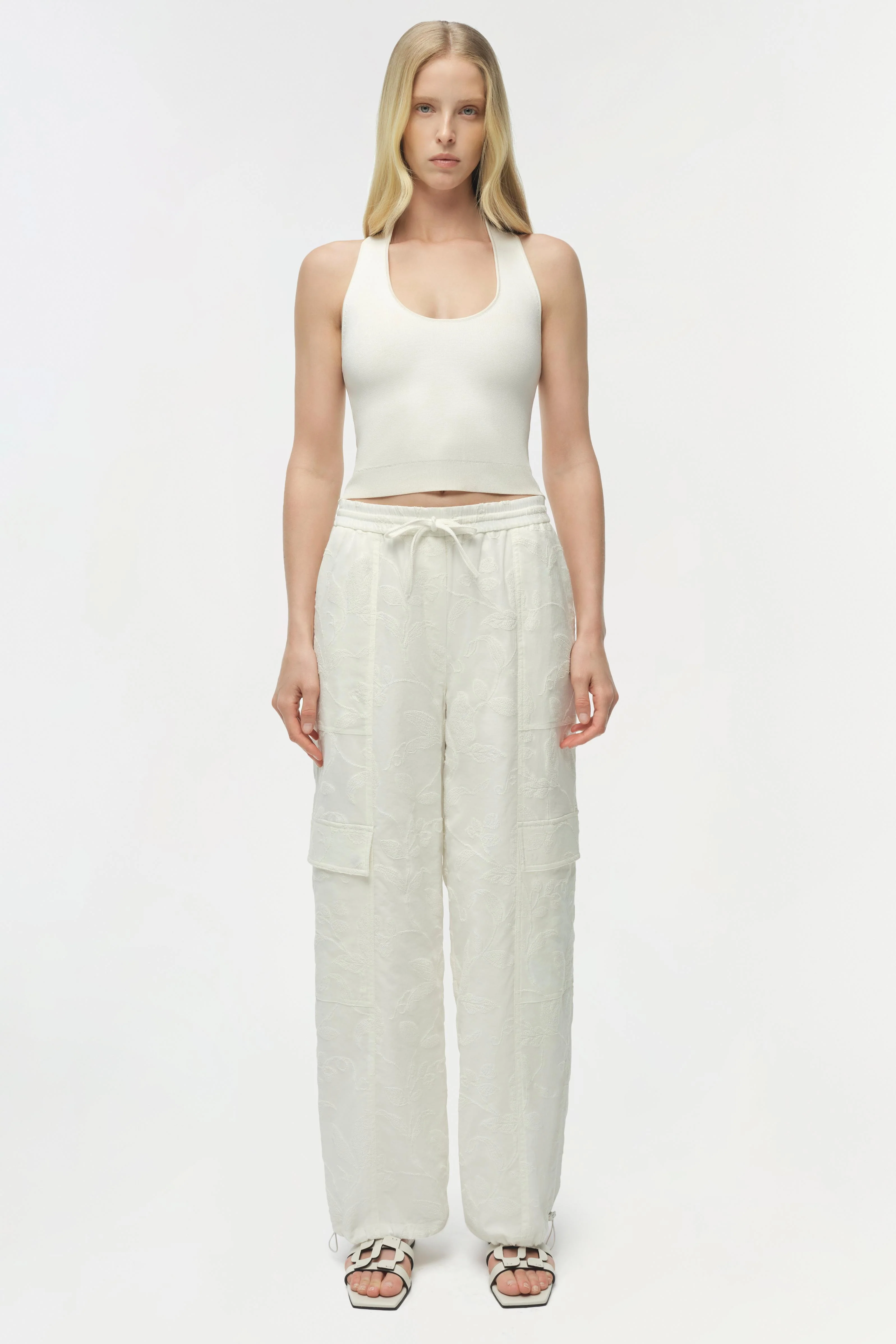 Georgiana Jacquard Cargo Pant - Image 6