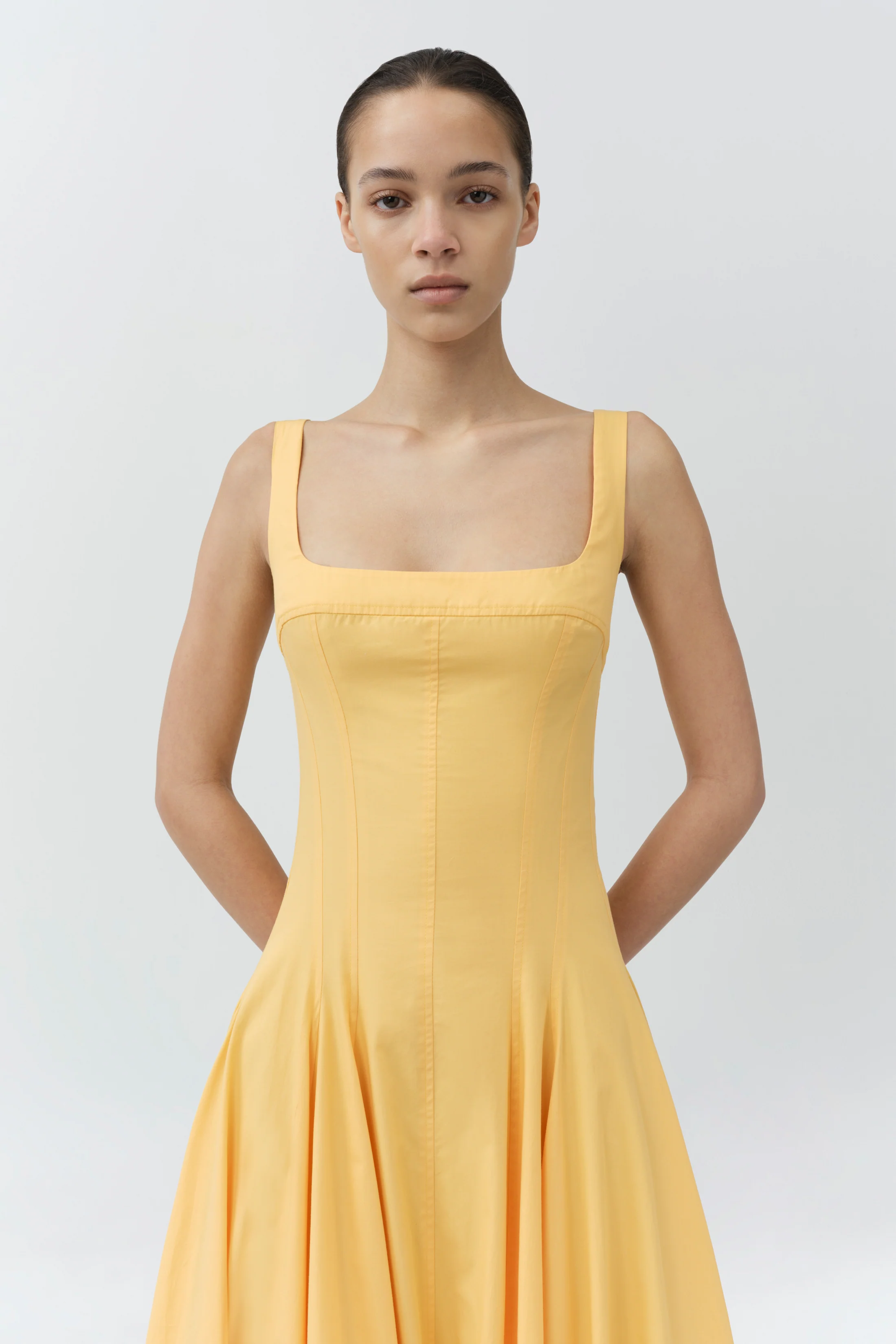 Hally Cotton Midi Dress - Image 3