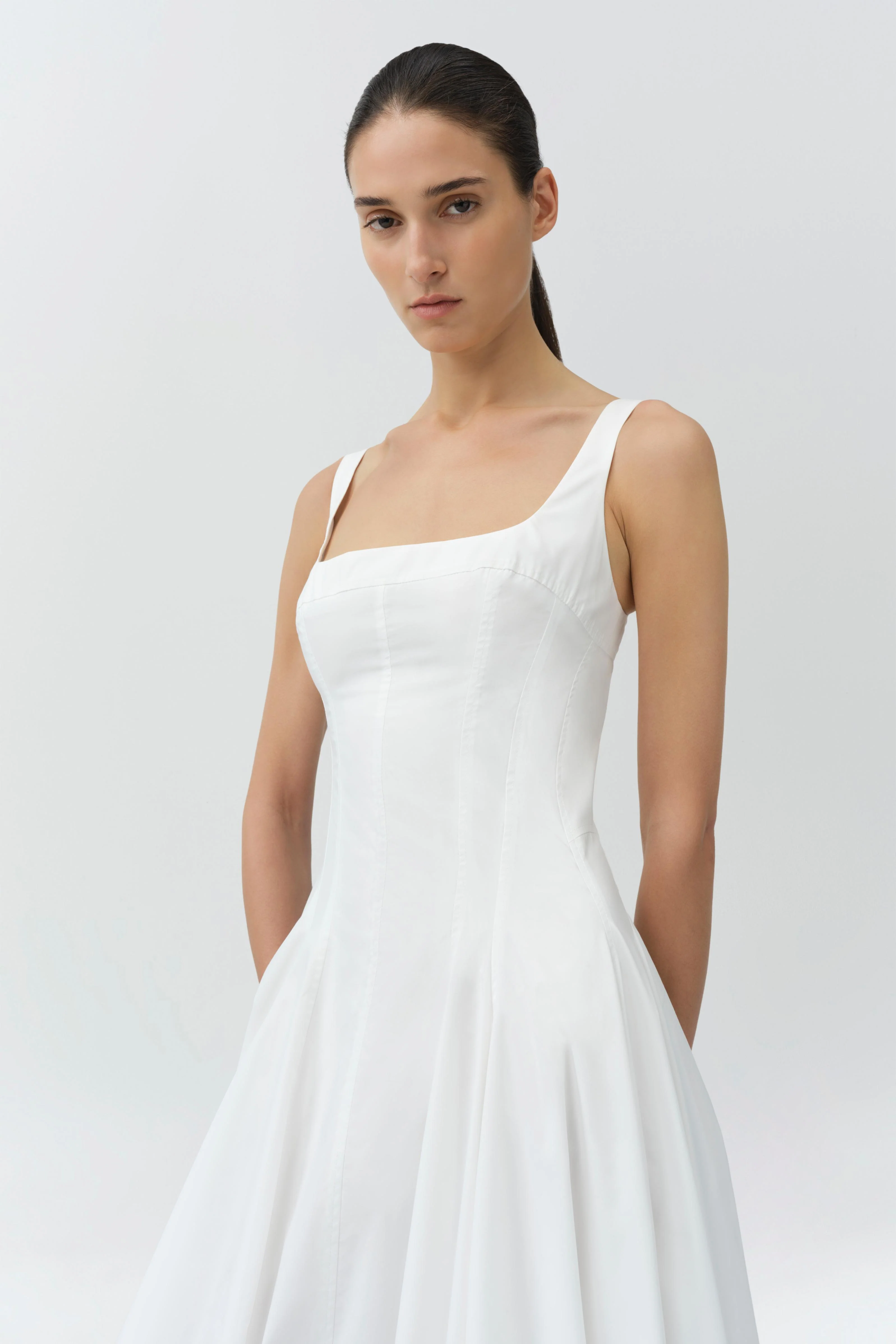 Hally Cotton Midi Dress - Image 3