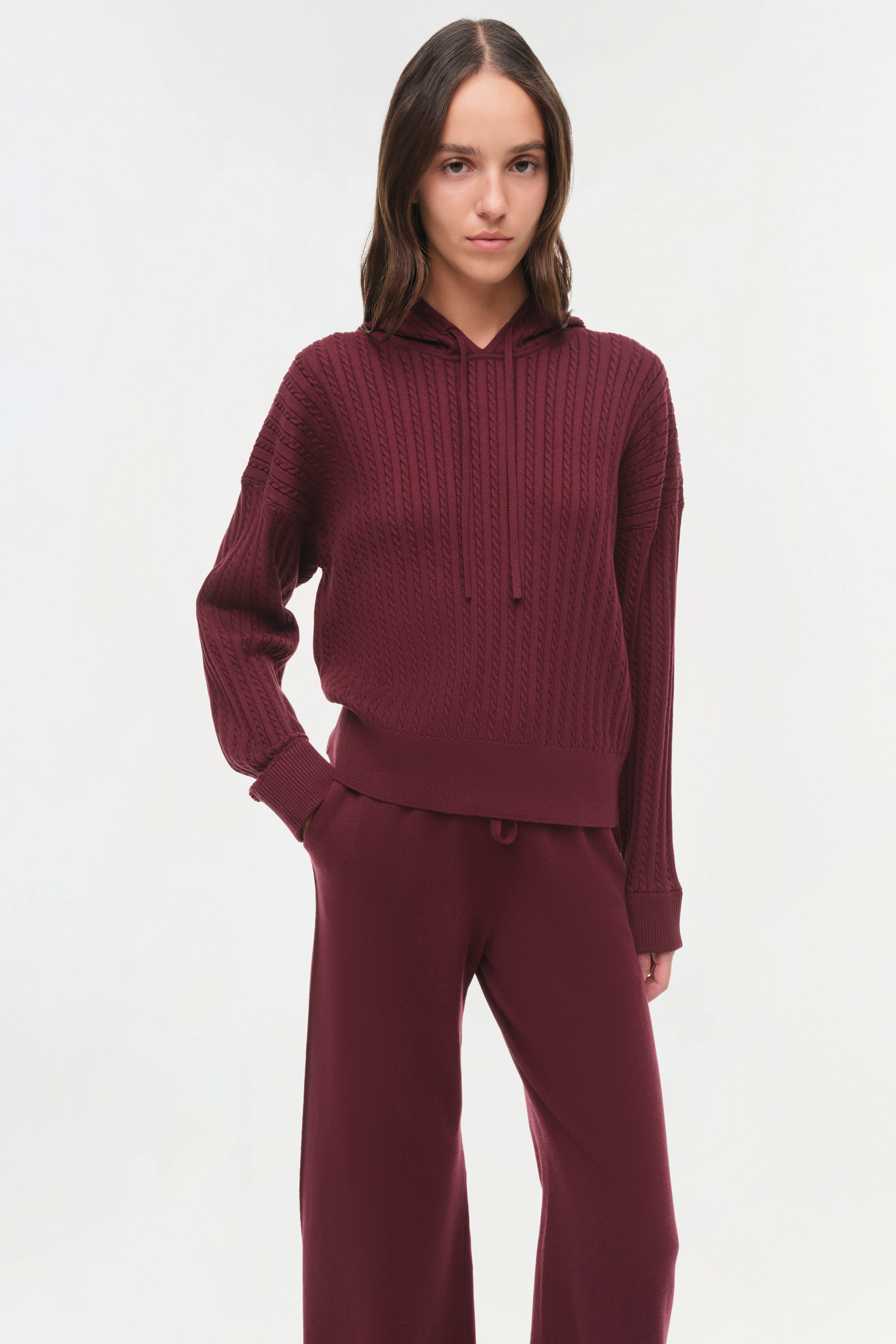 Hanna Cable Hoodie - Image 4