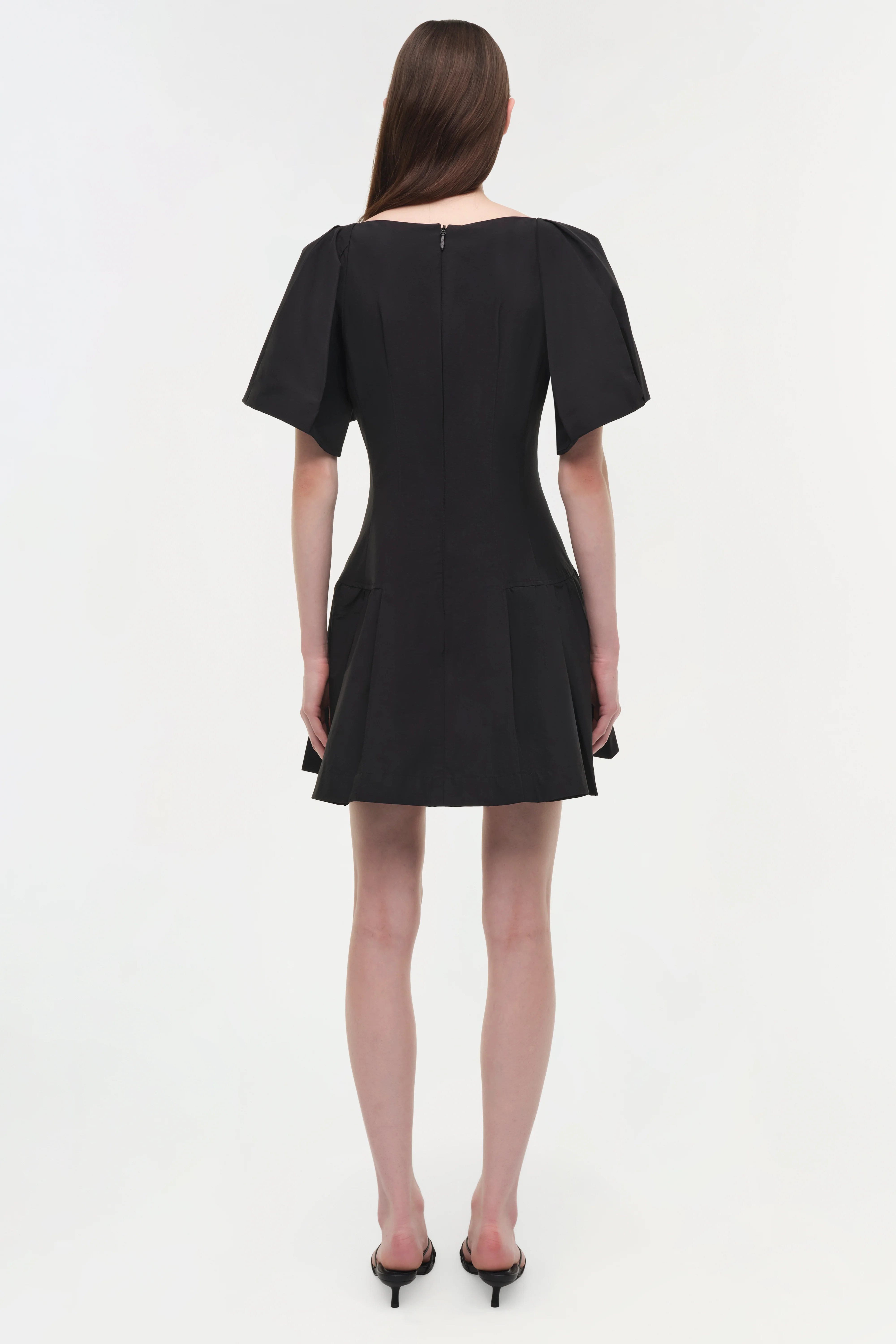 Hattie Cotton Faille Mini Dress - Image 5