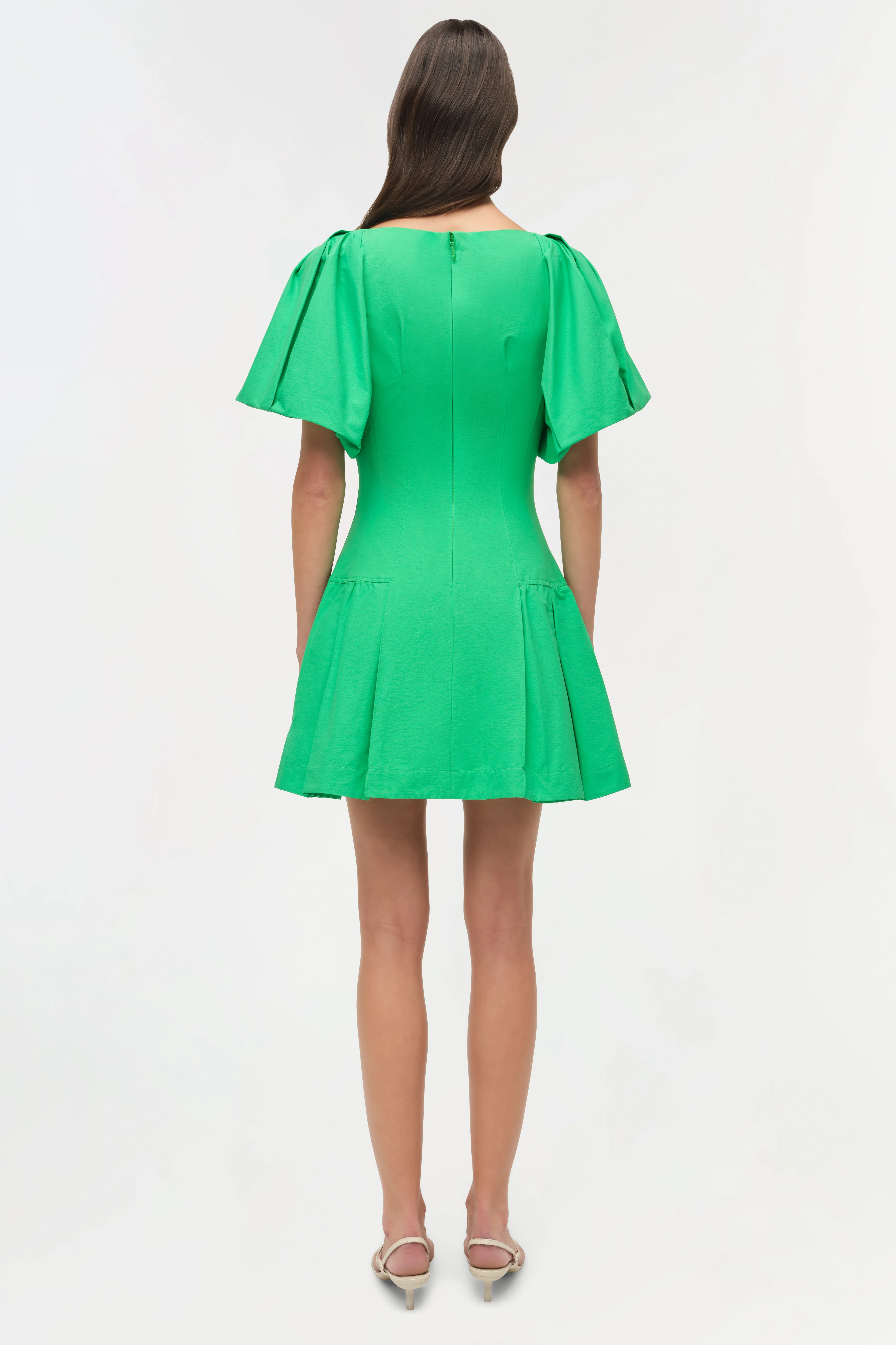 Hattie Cotton Faille Mini Dress - Image 5