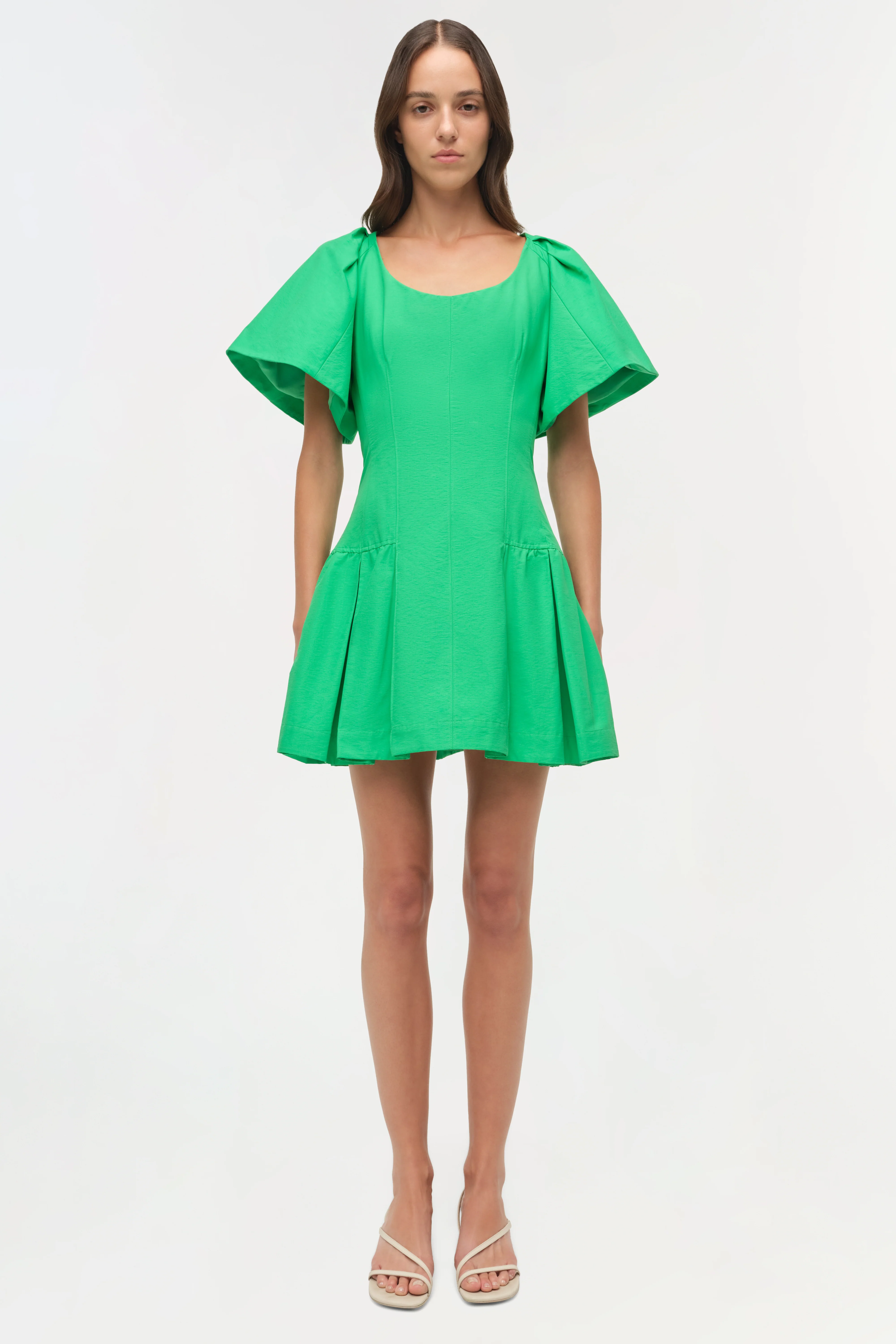 Hattie Cotton Faille Mini Dress - Image 6