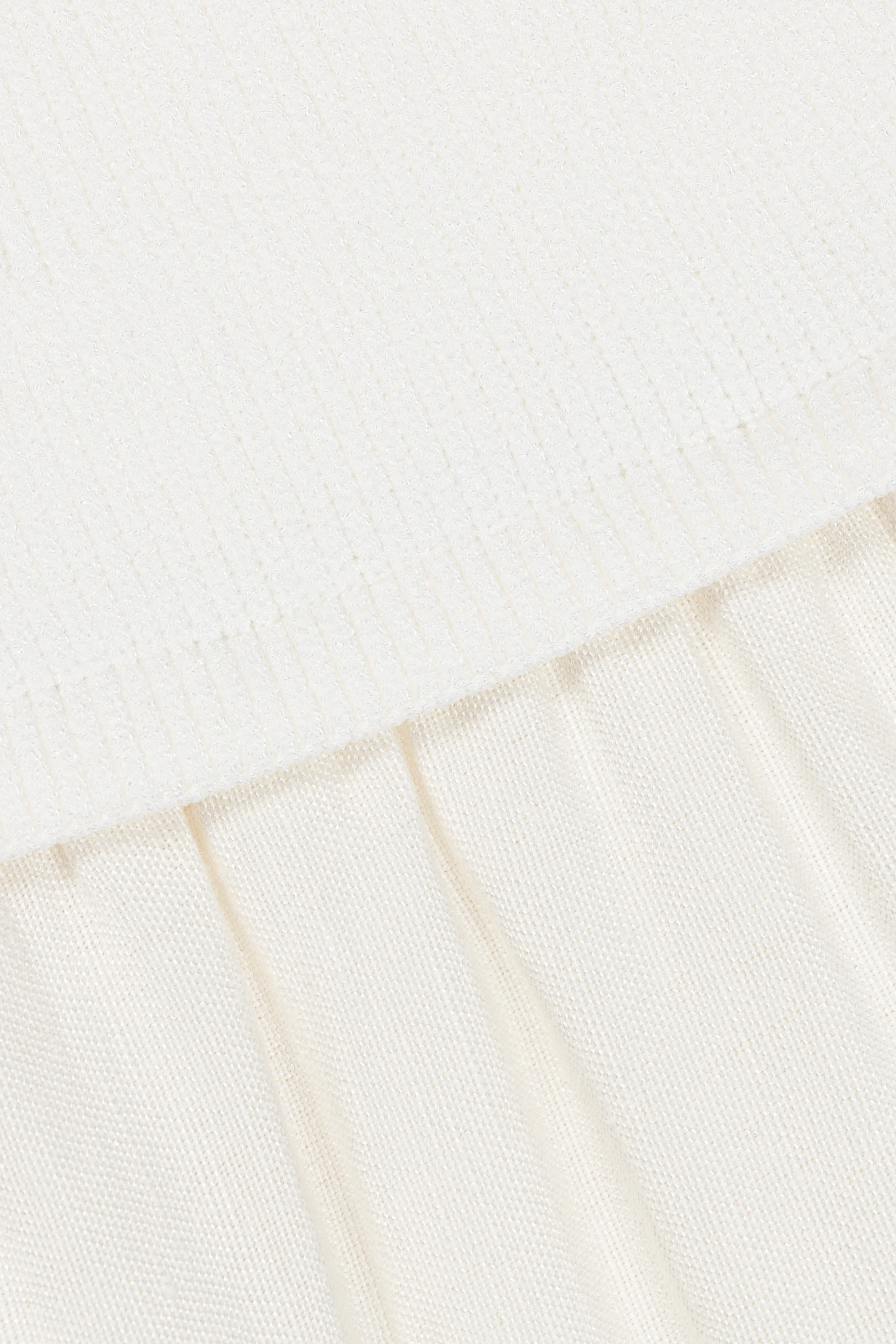 Haven Embroidered Linen Knit Skirt - Image 5