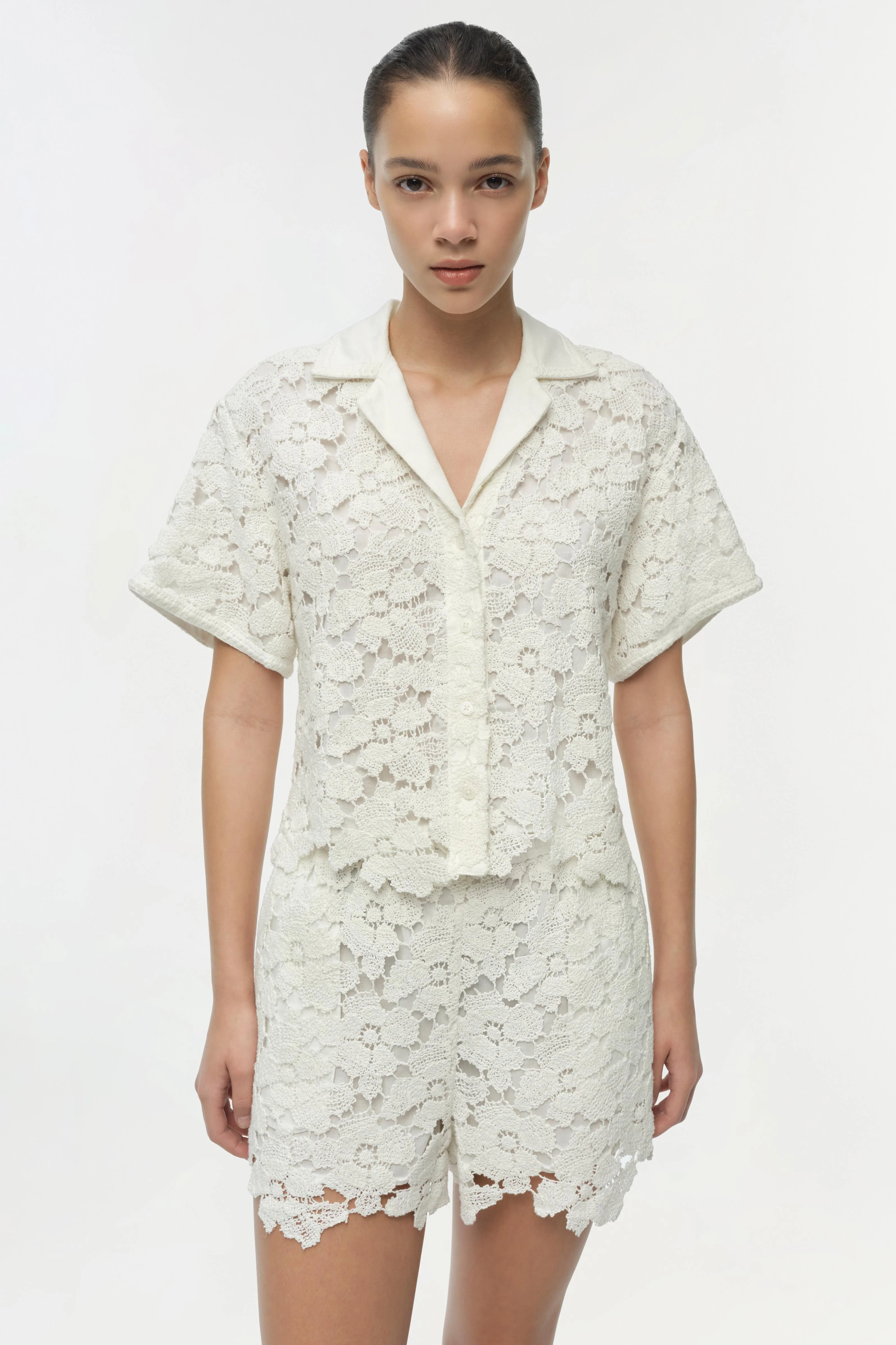 Glenn Lace Camp Shirt - Image 3