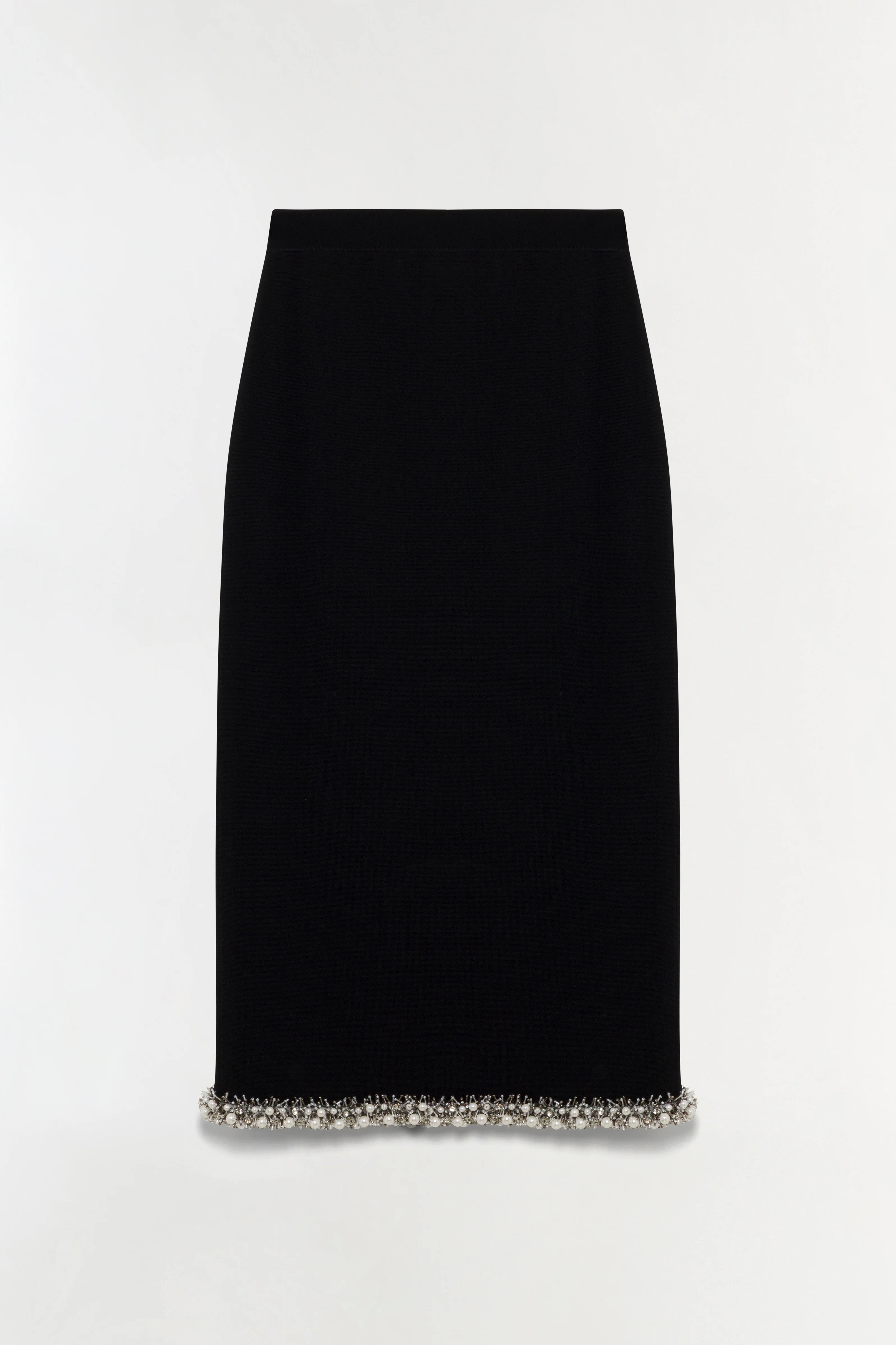 Idina Embellished Knit Skirt