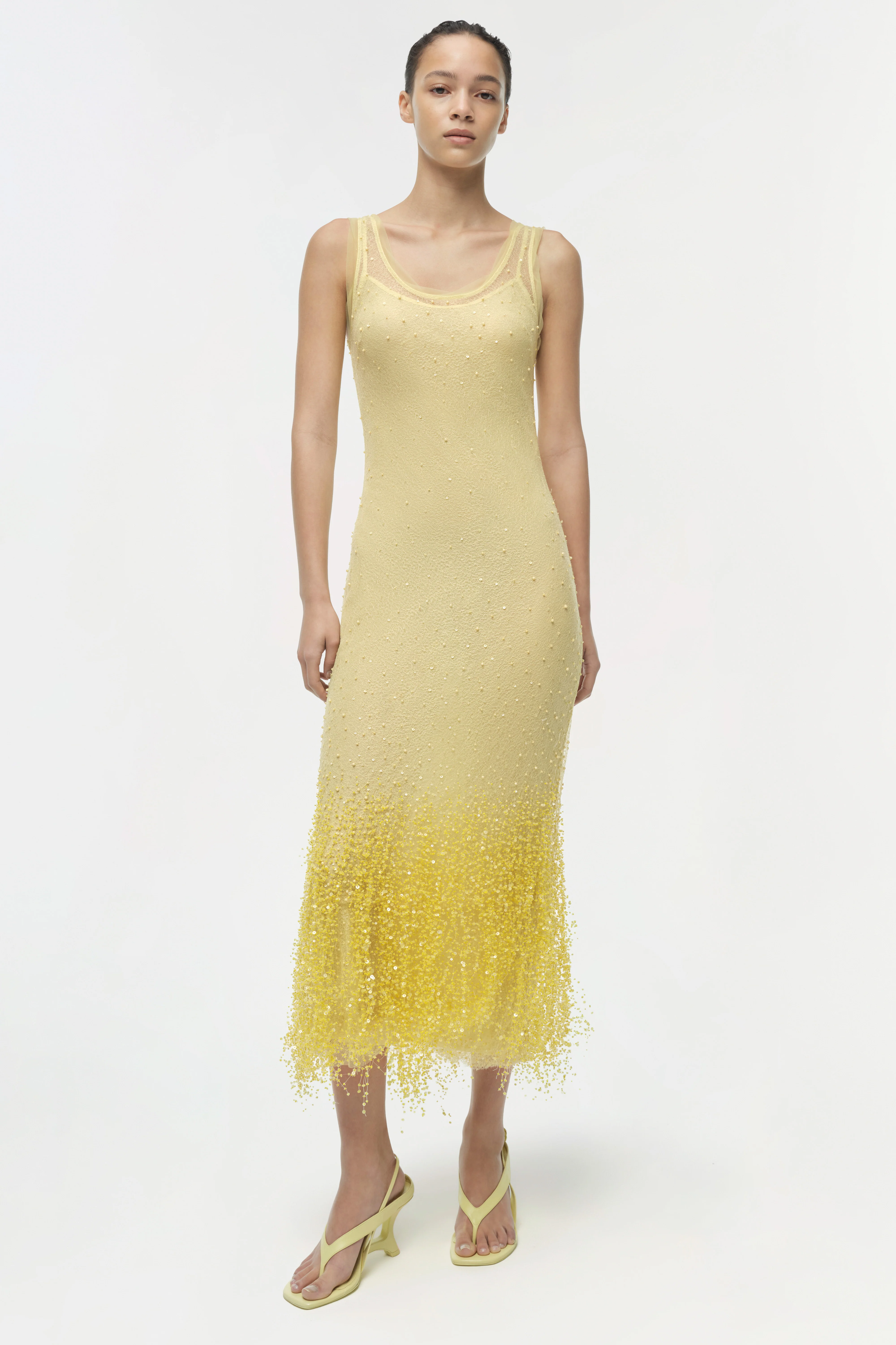 Irisa Lace Midi Dress - Image 3