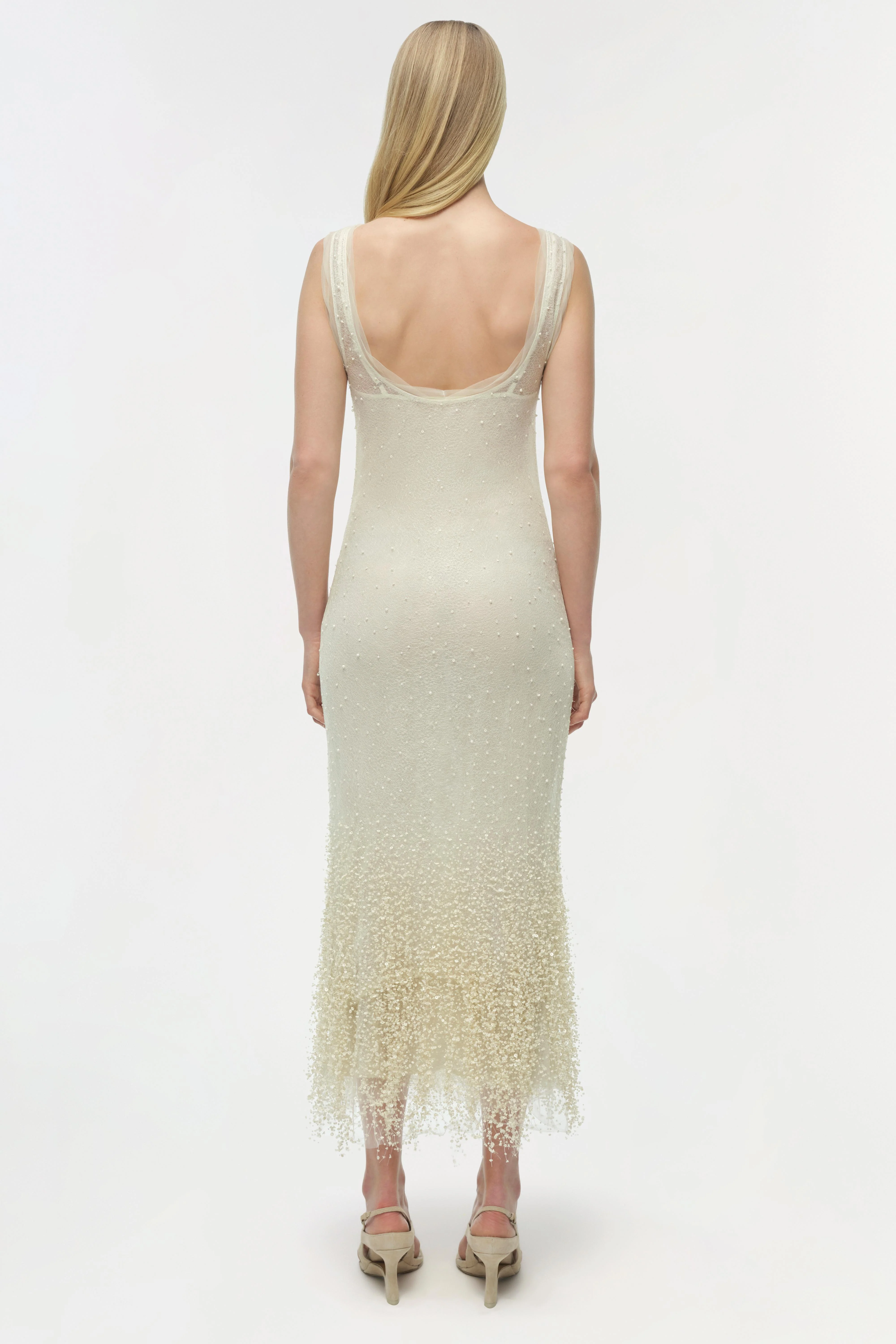 Irisa Lace Midi Dress - Image 7