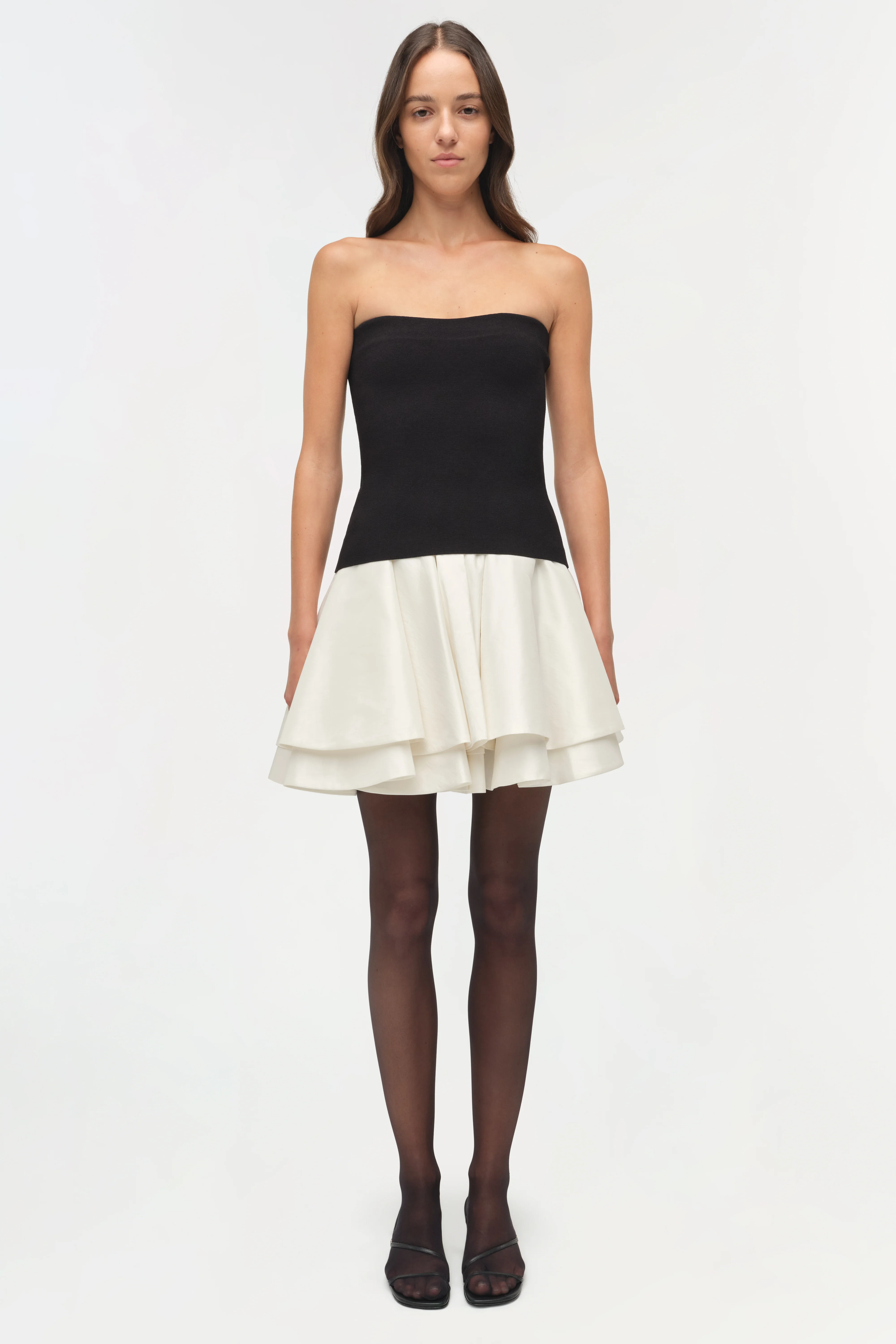 Isabelle Taffeta Knit Mini Dress - Image 6