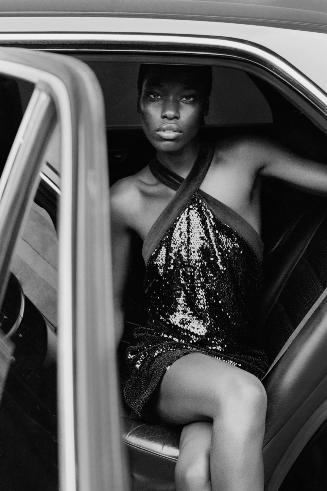 Isla Sequin Mini Dress - Image 2