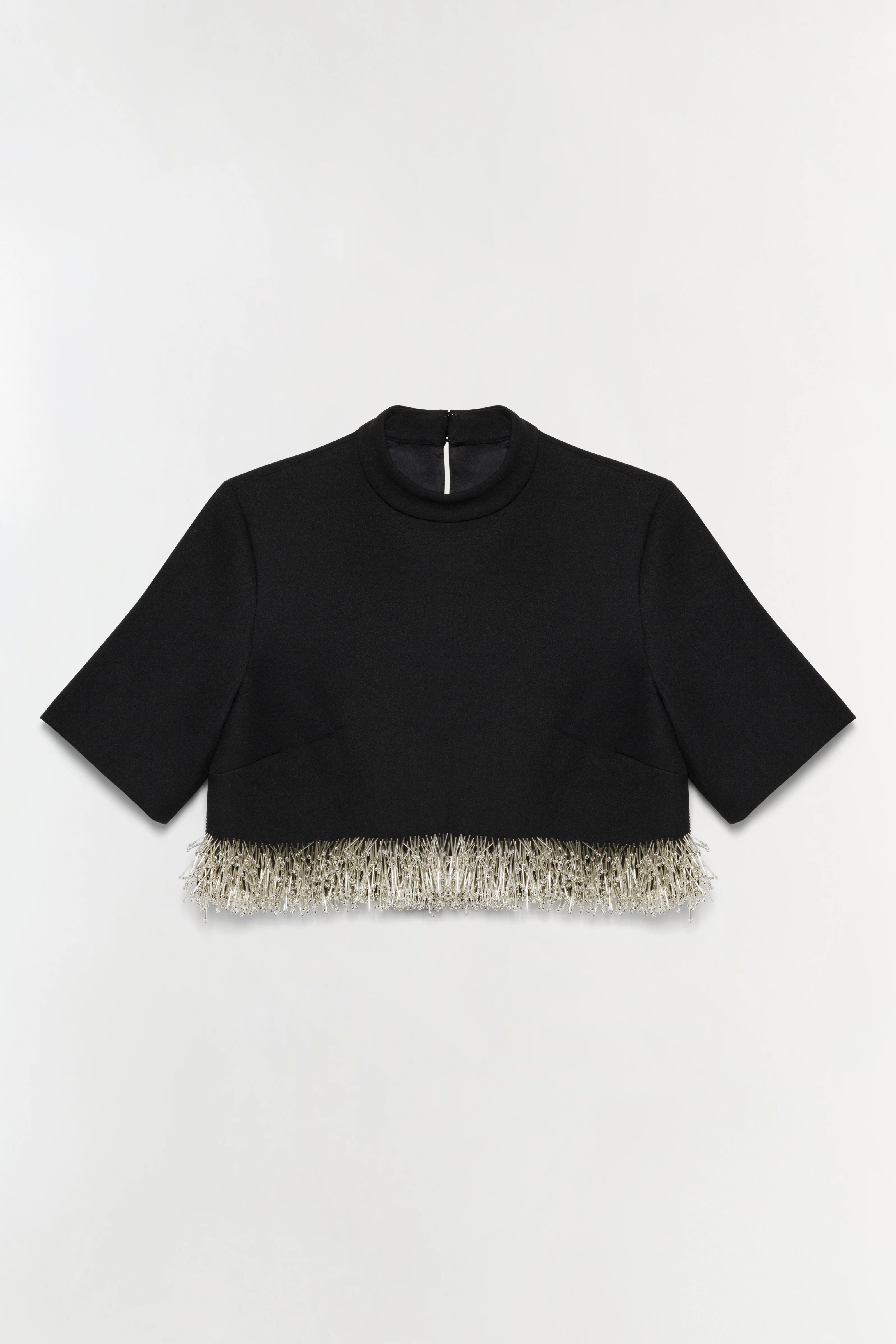 Jalen Embellished Cropped Top