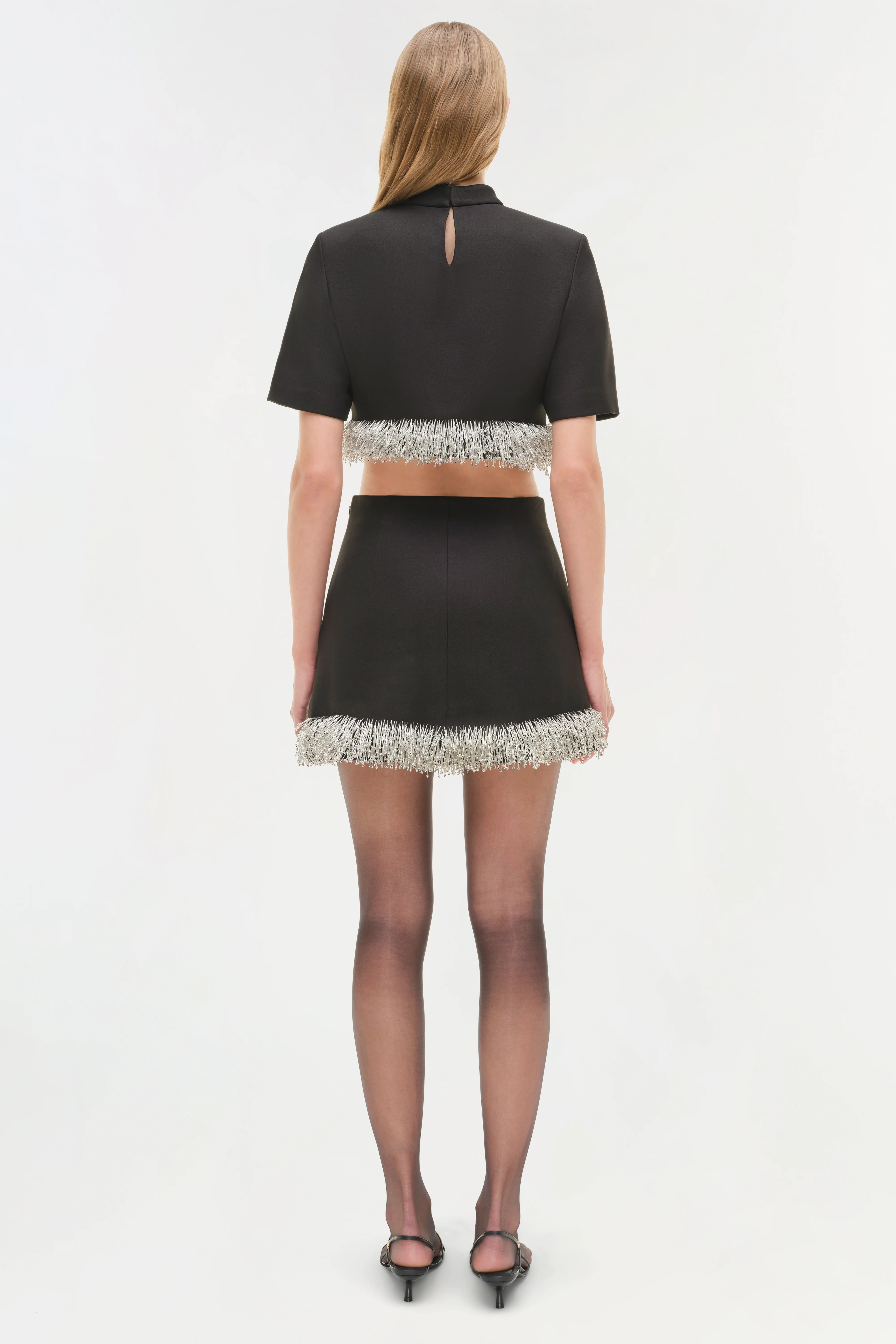 Jalen Embellished Cropped Top - Image 5