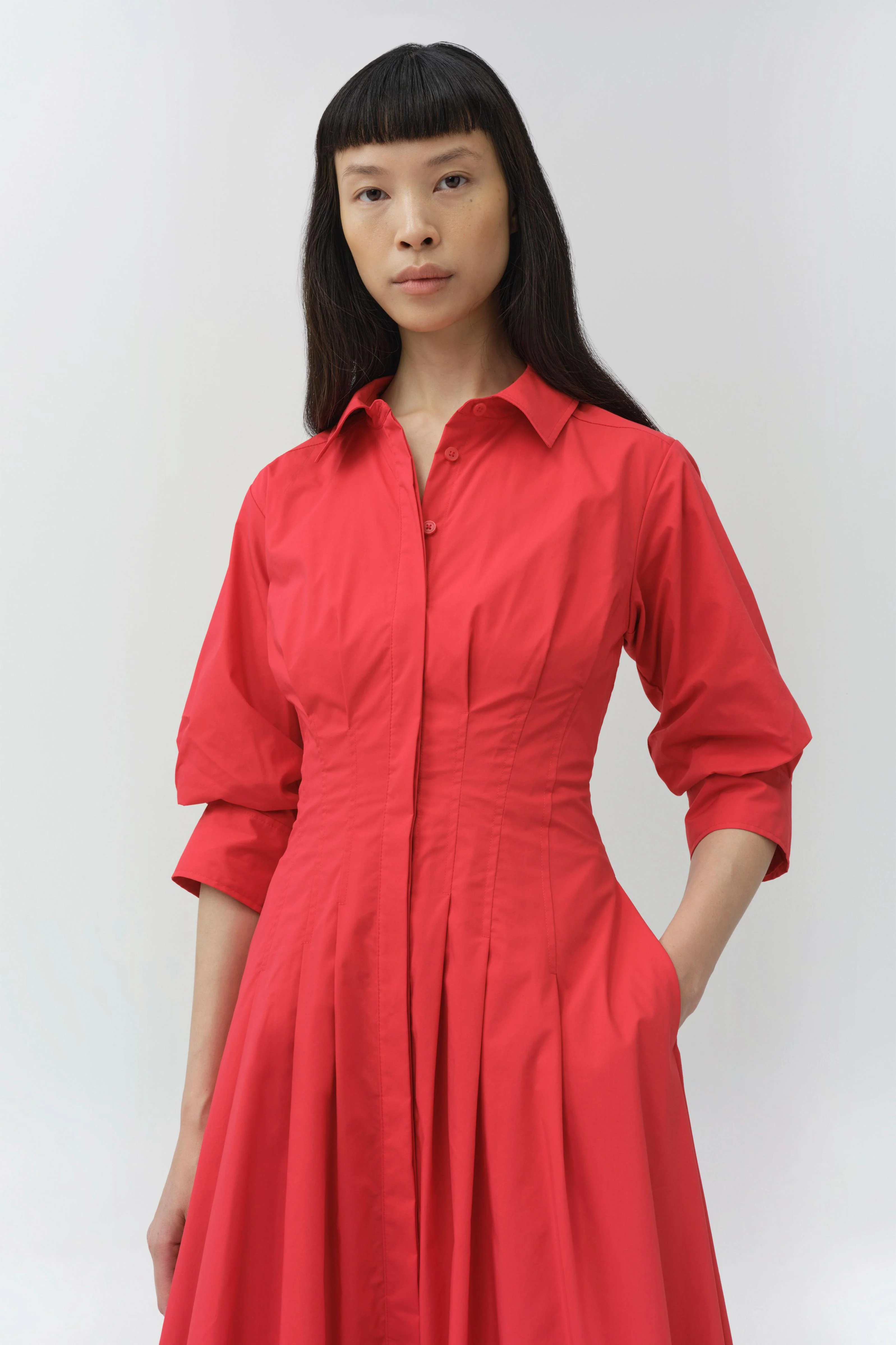 Jazz Cotton Midi Dress - Image 3