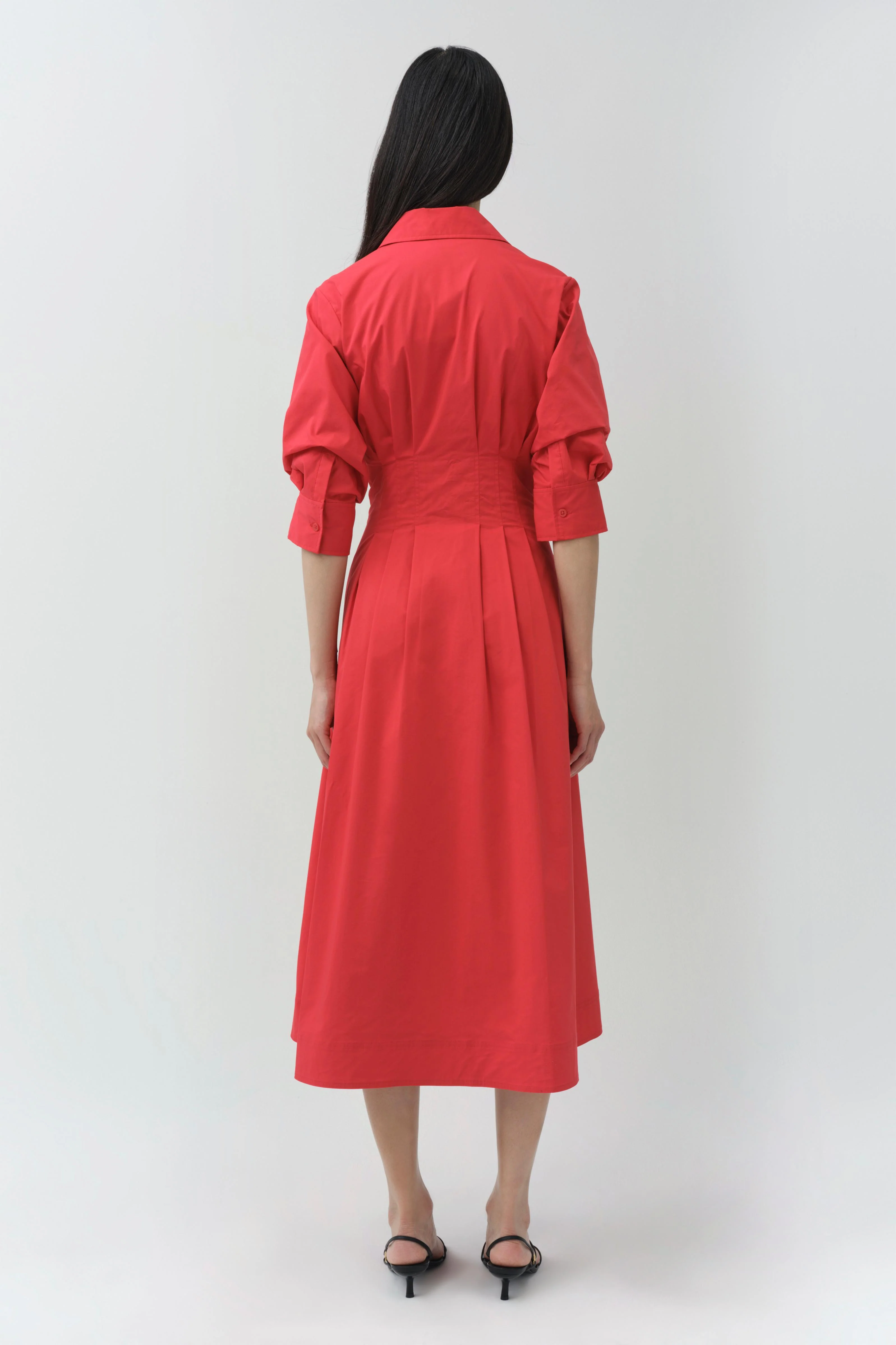 Jazz Cotton Midi Dress - Image 5