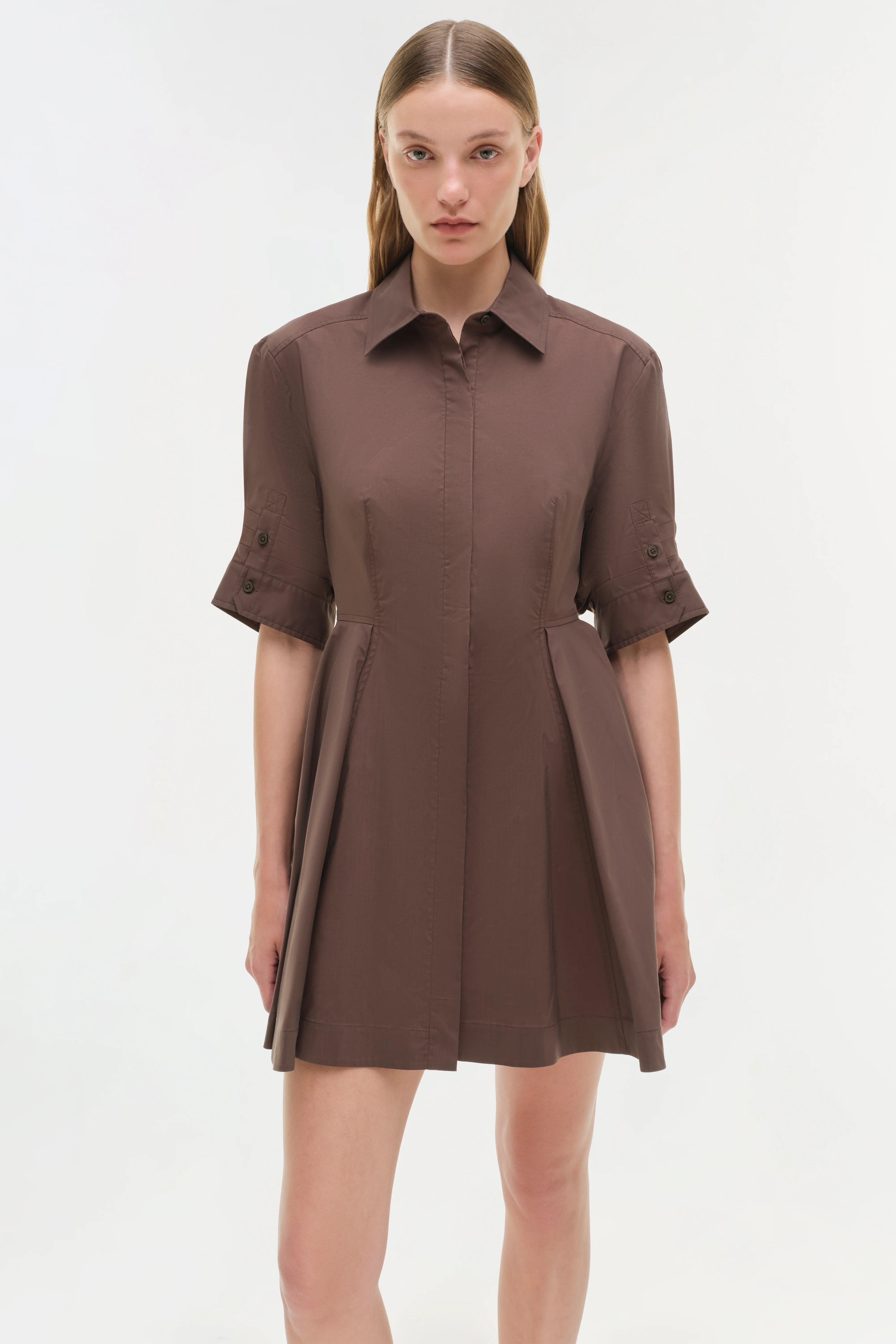 Jazzie Cotton Mini Dress - Image 3