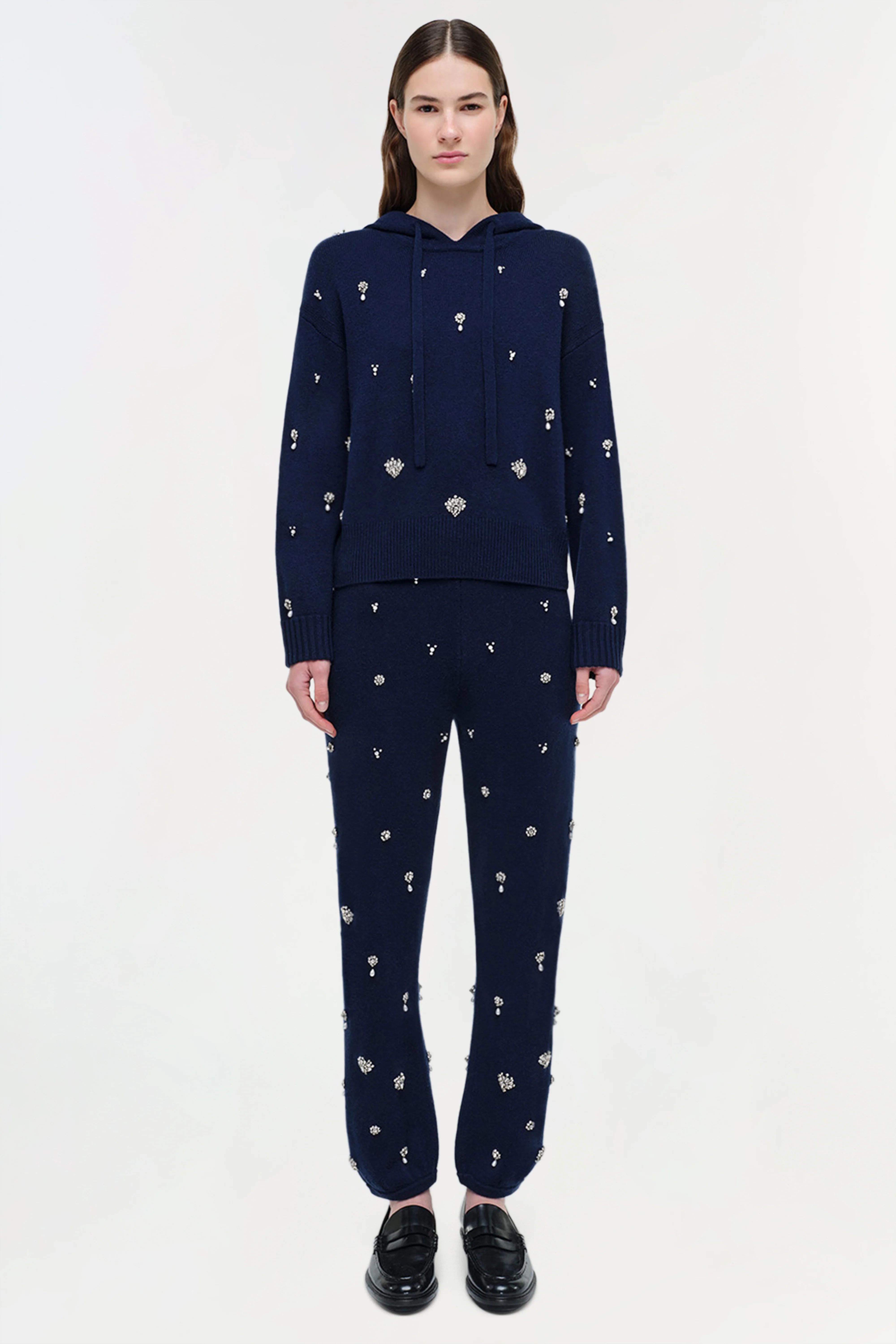 Kandace Embellished Cashmere Jogger - Image 5