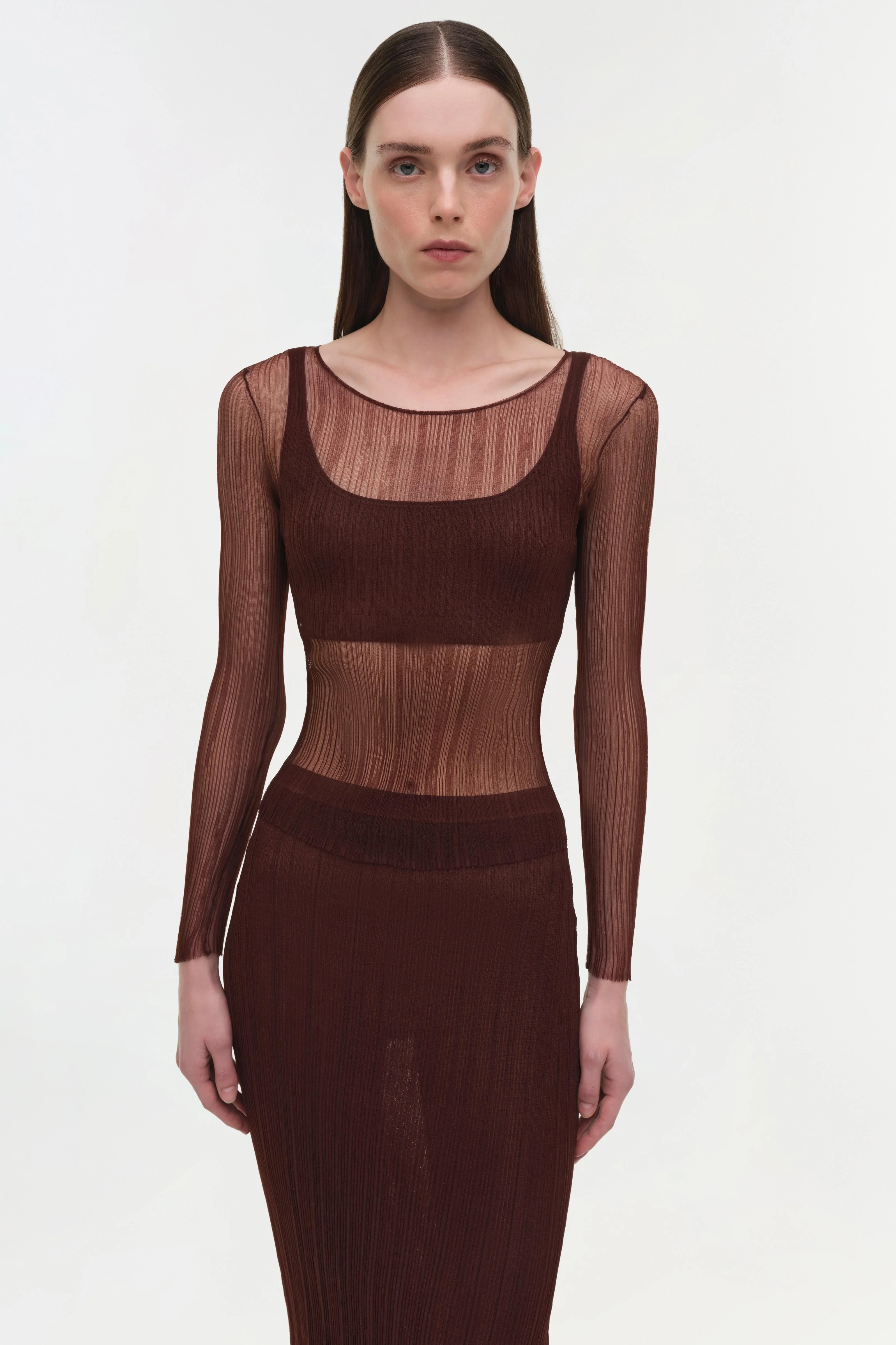 Kelso Sheer Plisse Skirt - Image 4