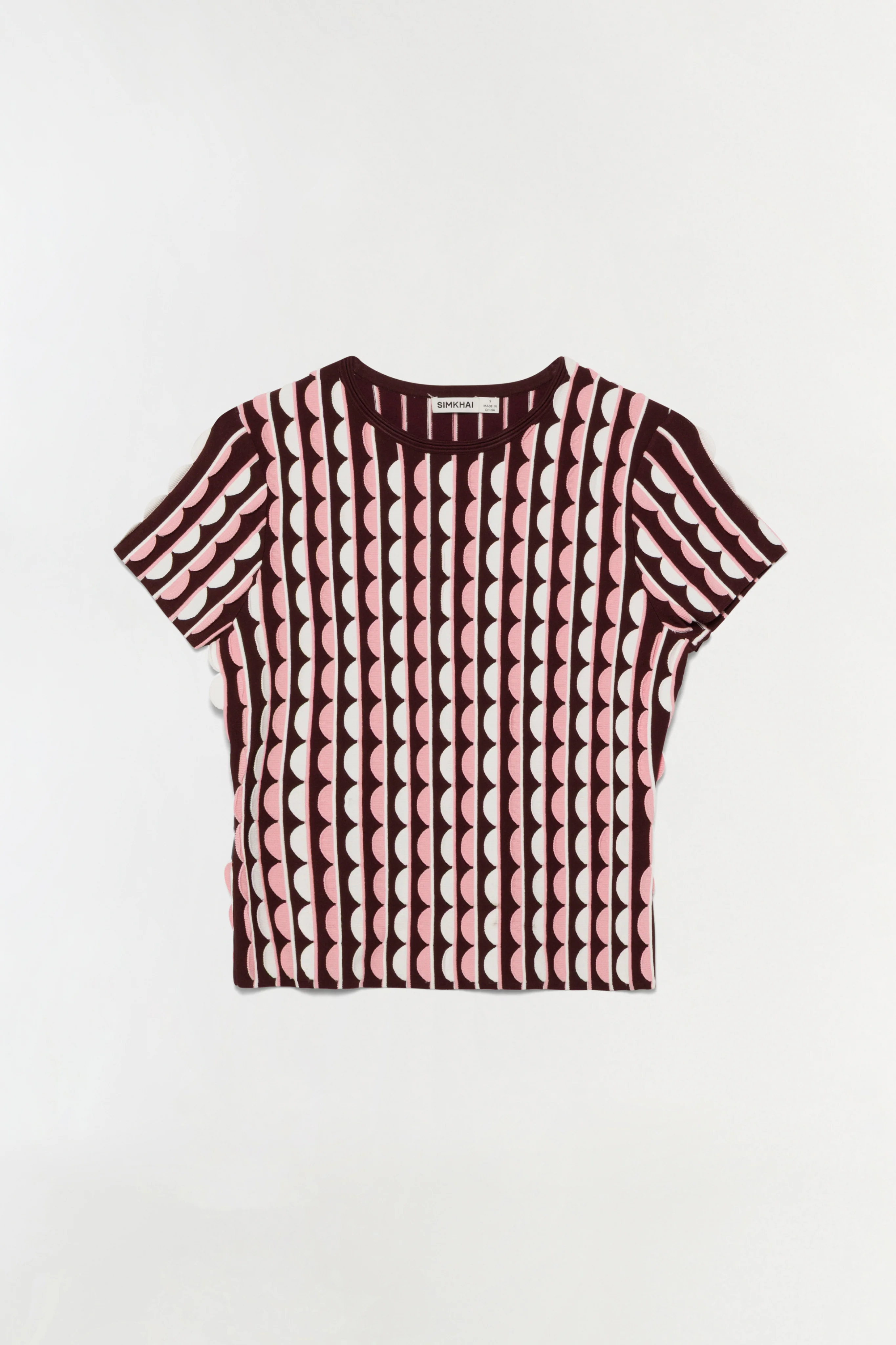 Kendra Scalloped Knit Top