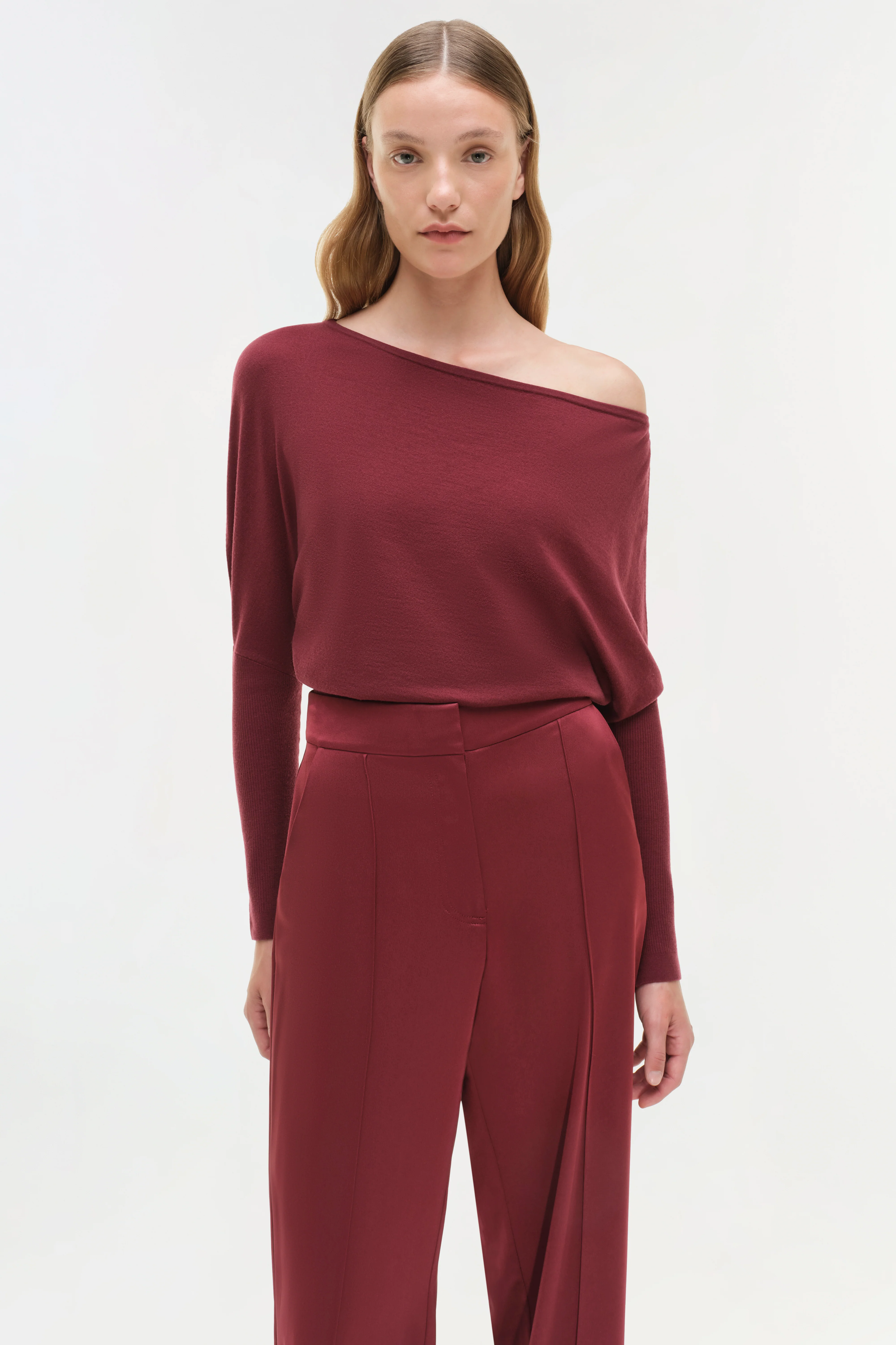 Kyra Satin Wide Leg Pant - Image 3