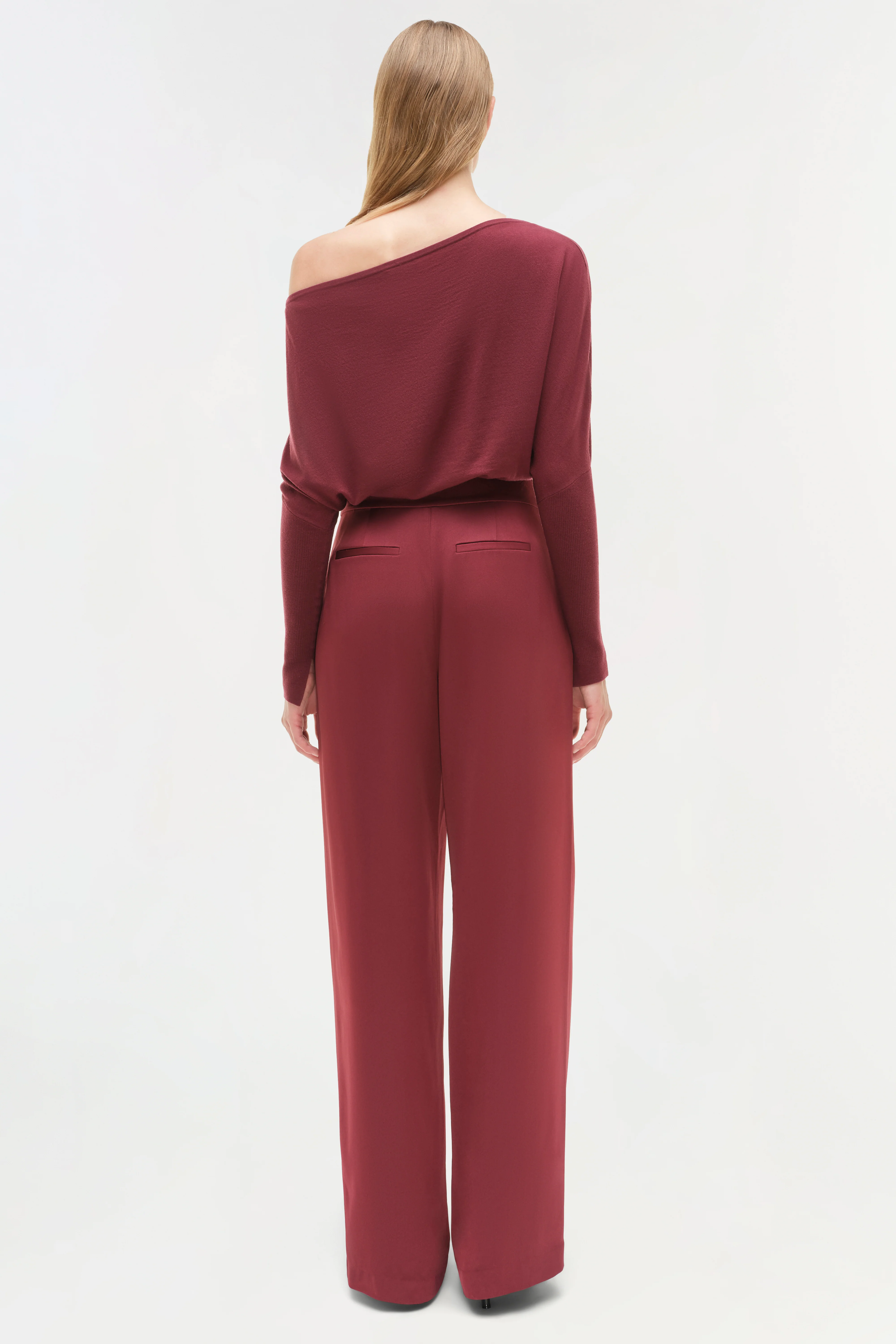 Kyra Satin Wide Leg Pant - Image 5