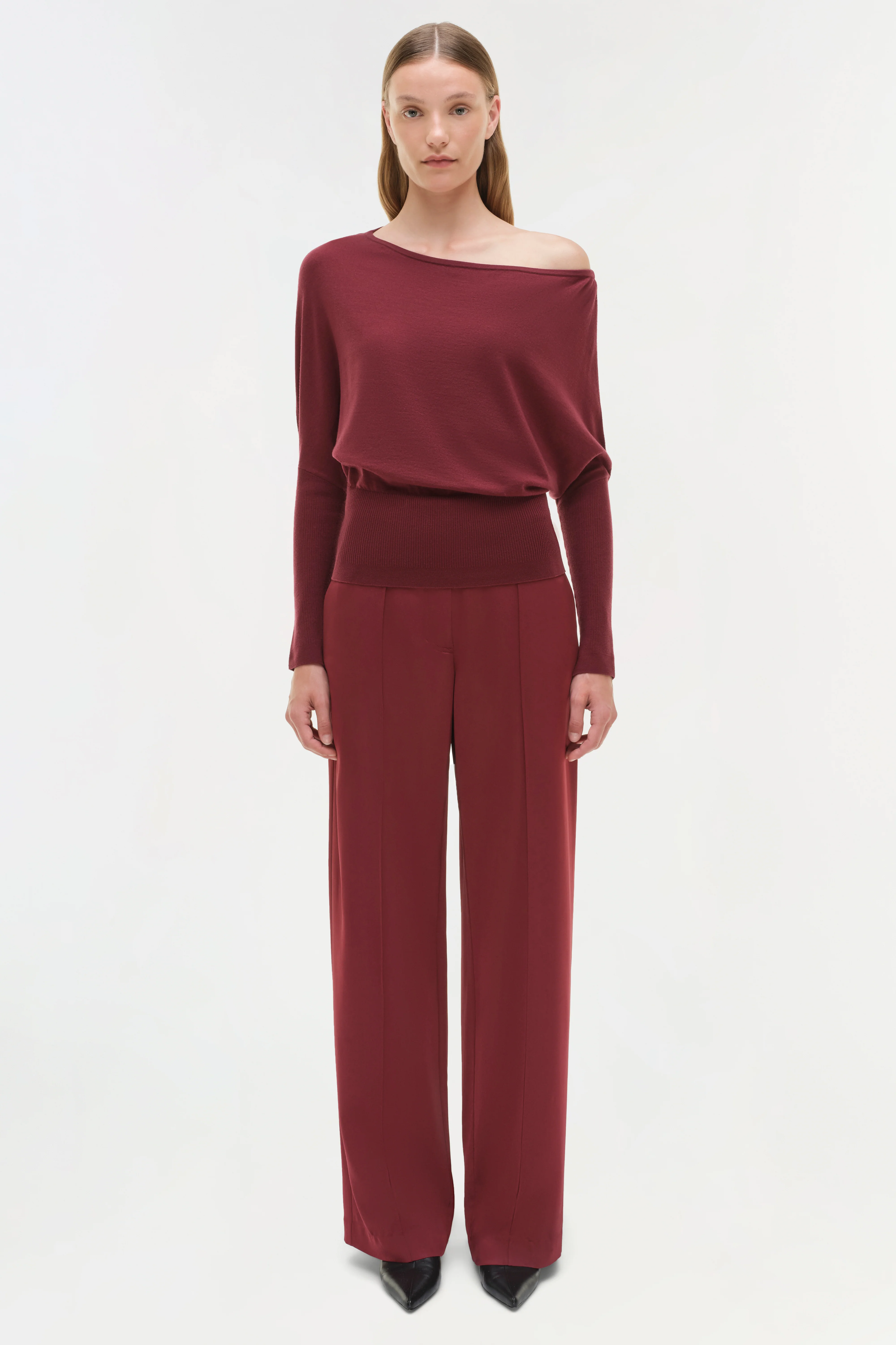 Kyra Satin Wide Leg Pant - Image 6