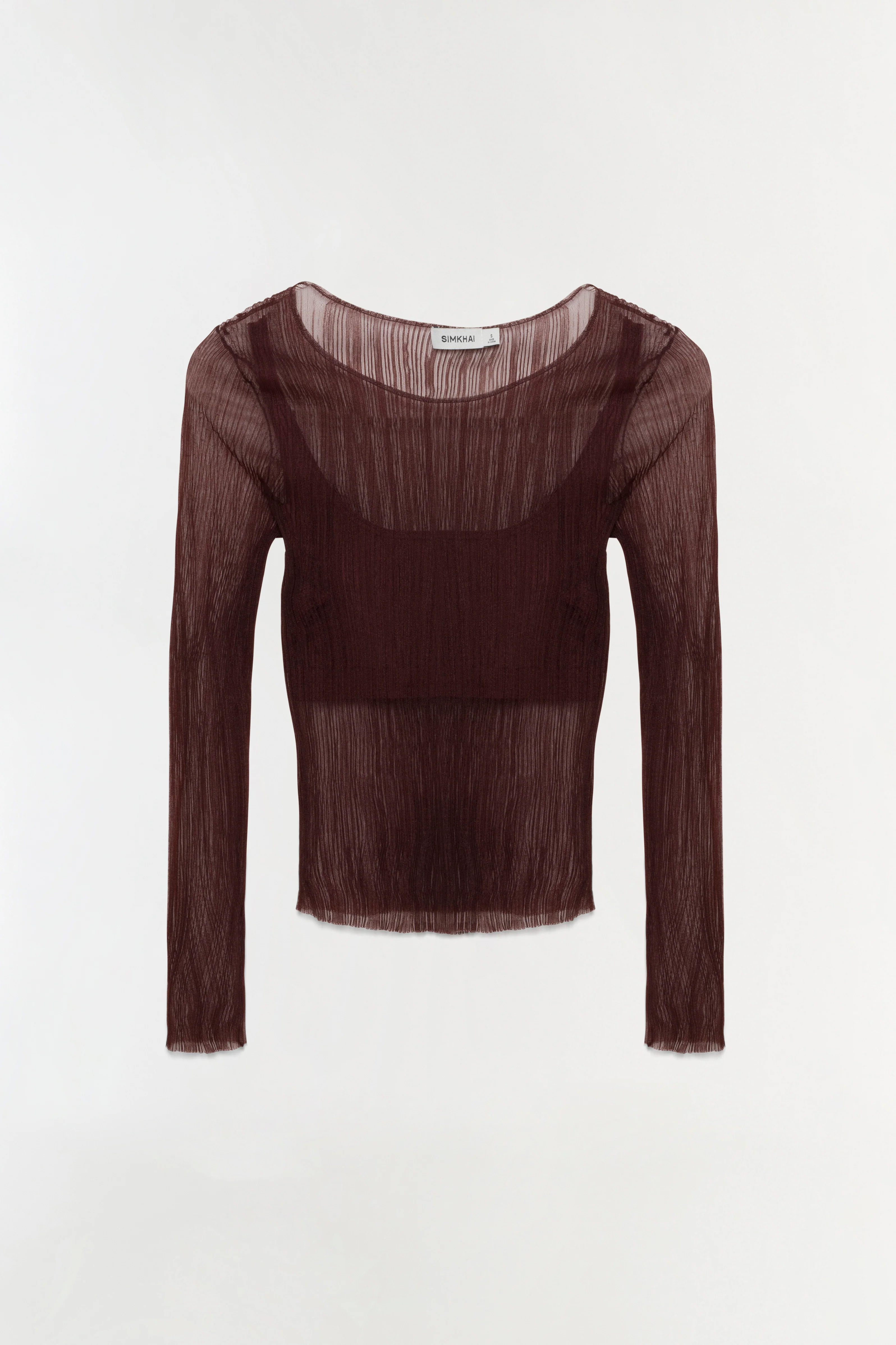 Leonie Sheer Plisse Top