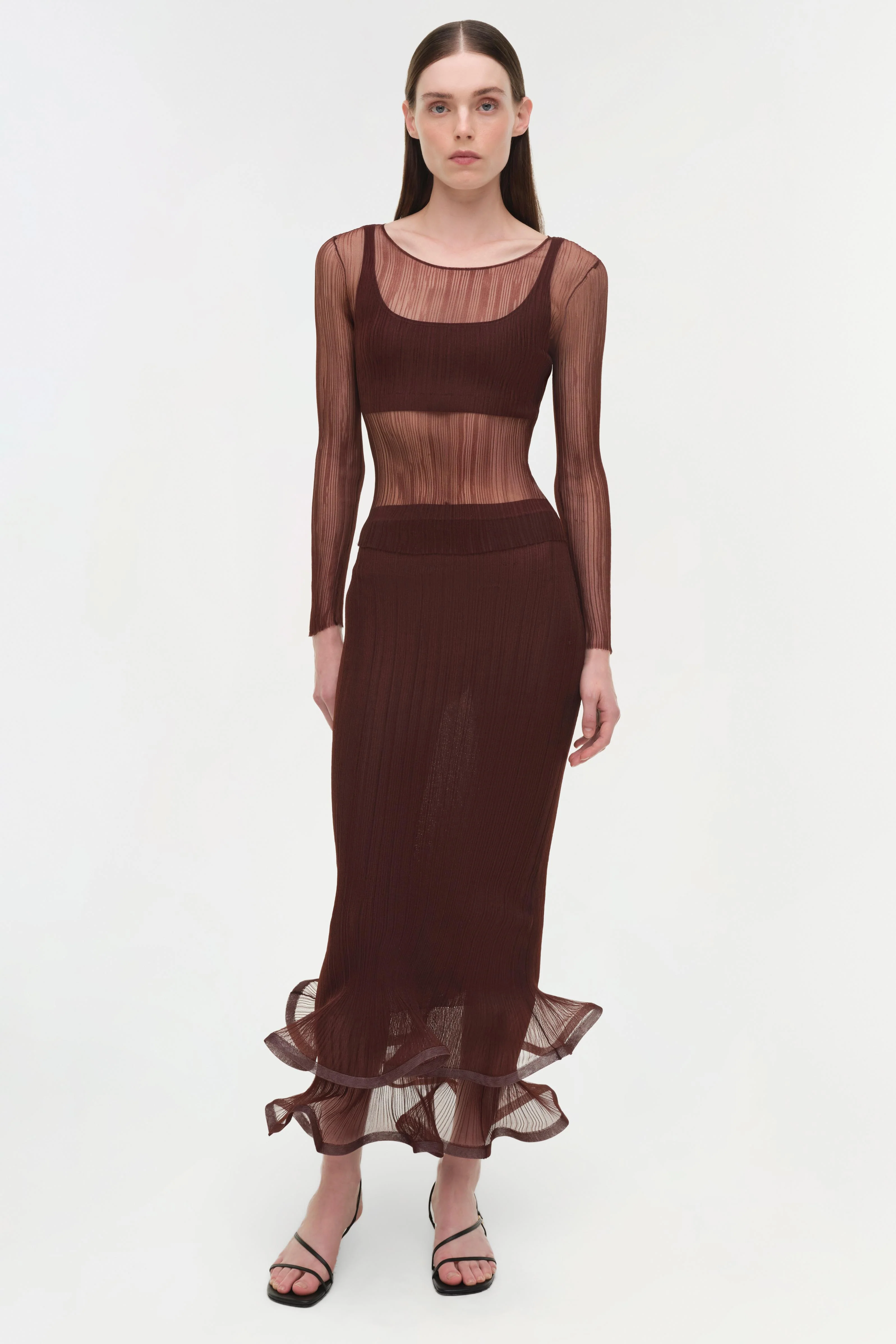 Leonie Sheer Plisse Top - Image 3