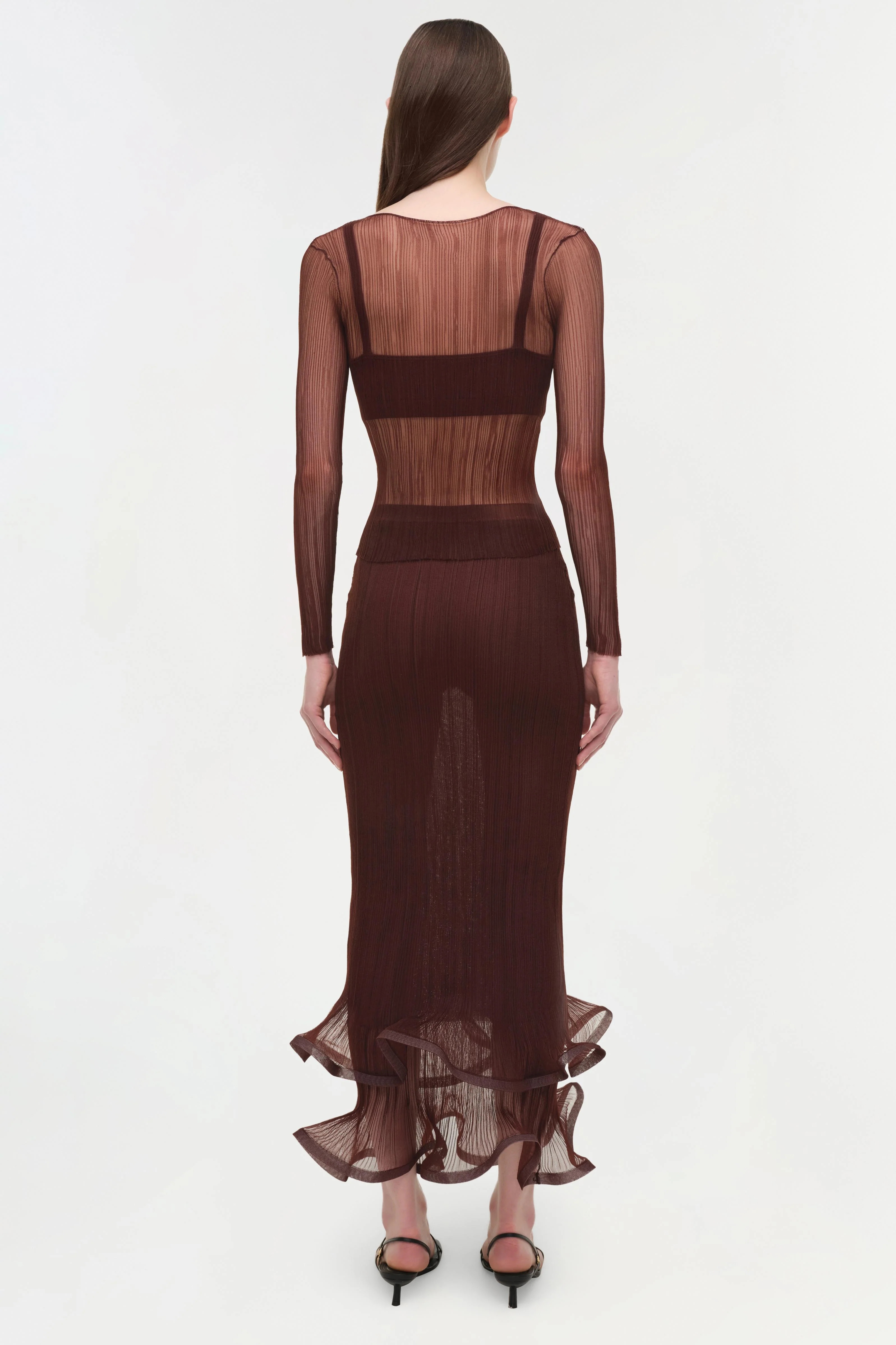 Leonie Sheer Plisse Top - Image 6