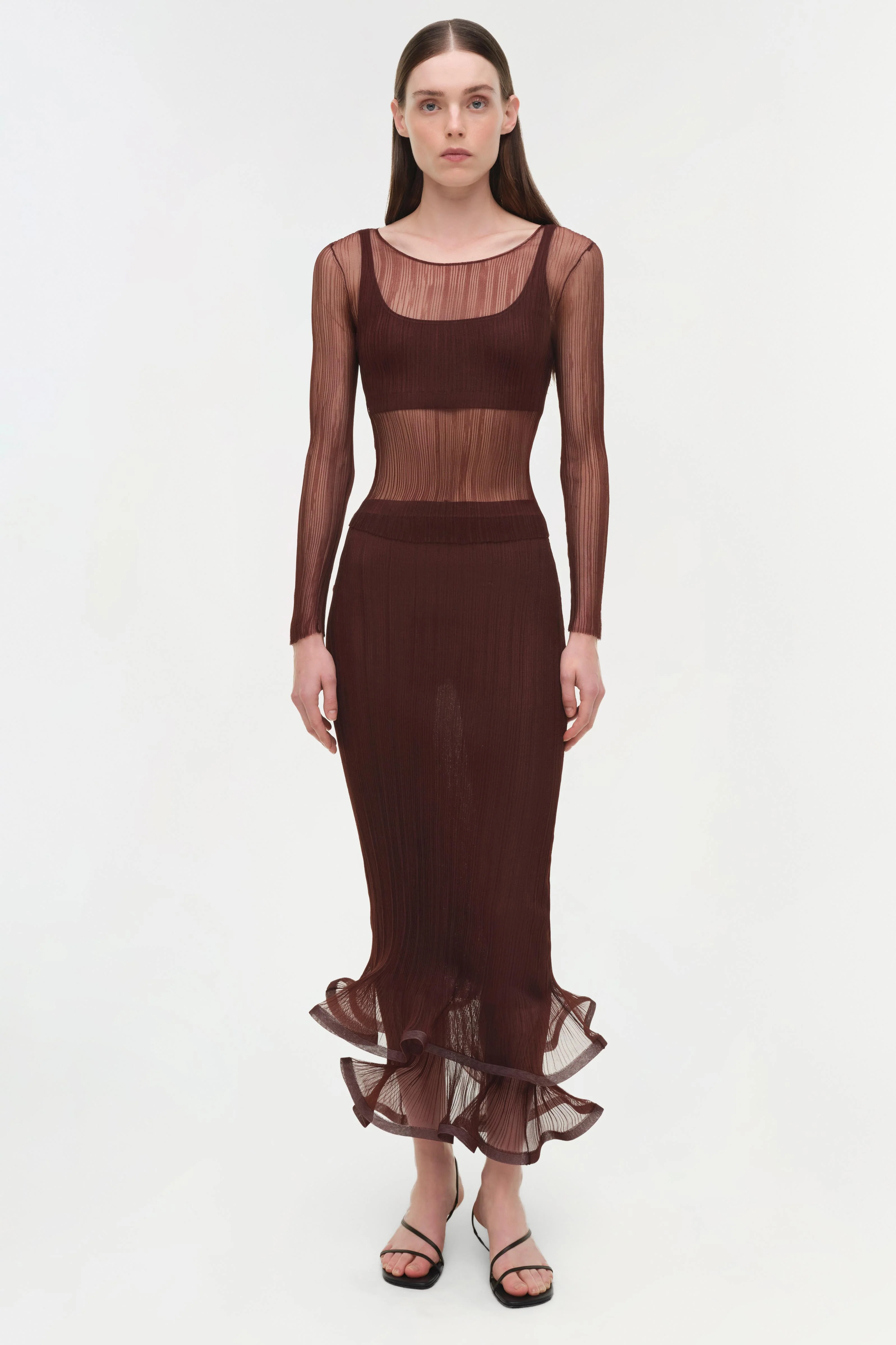 Leonie Sheer Plisse Top - Image 7