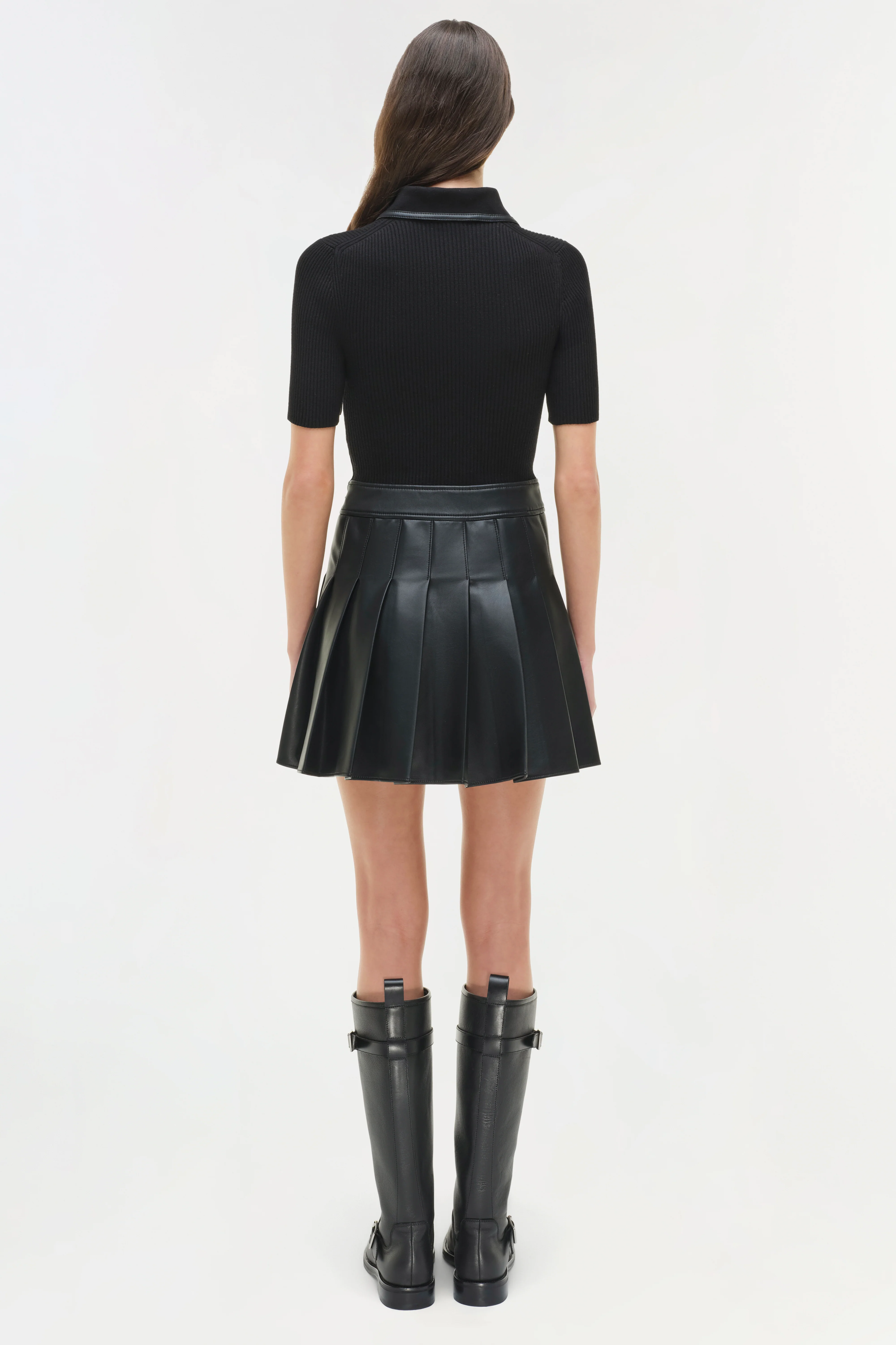 Linnie Knit Combo Mini Dress - Image 5