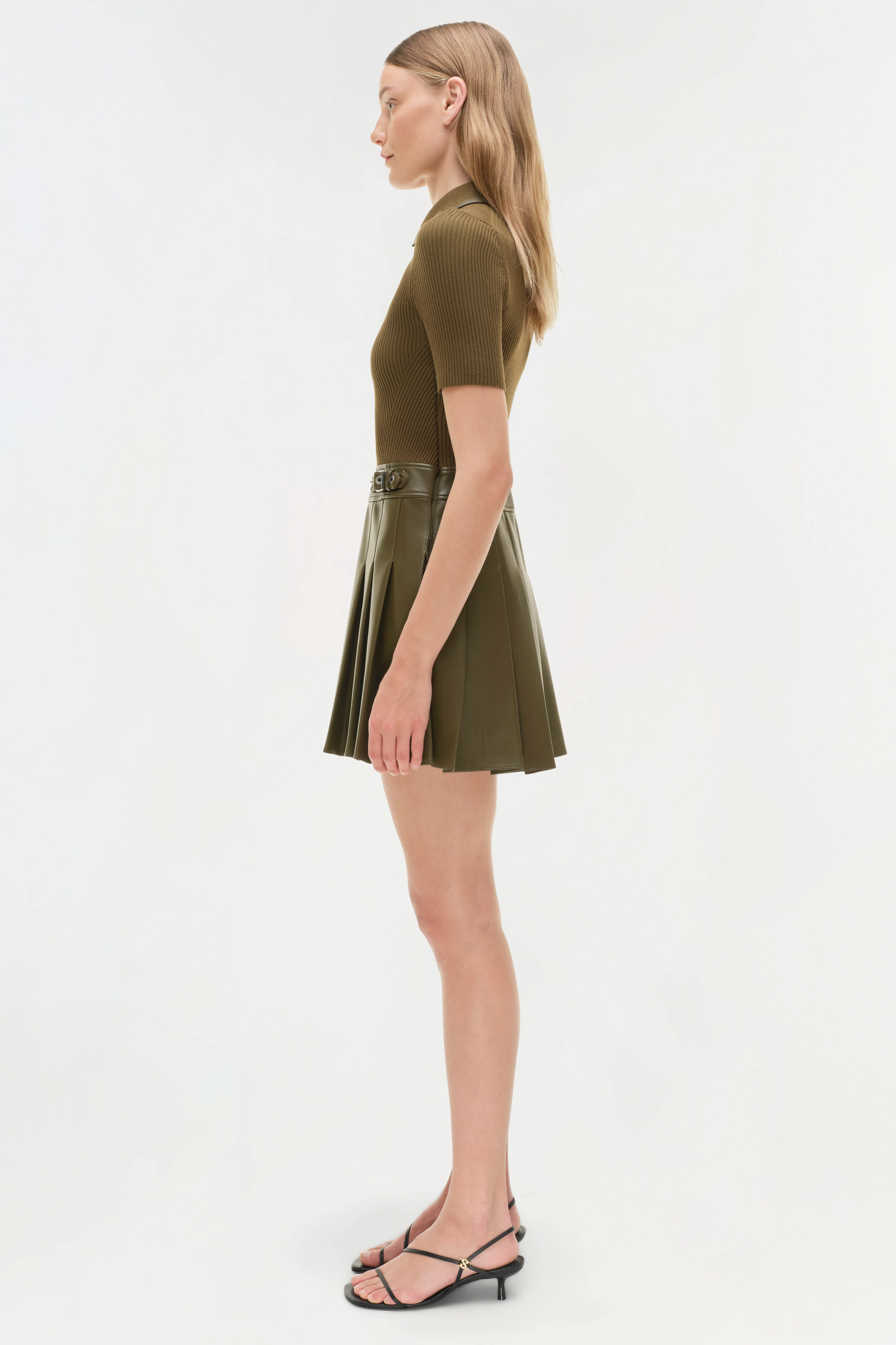 Linnie Knit Combo Mini Dress - Image 4