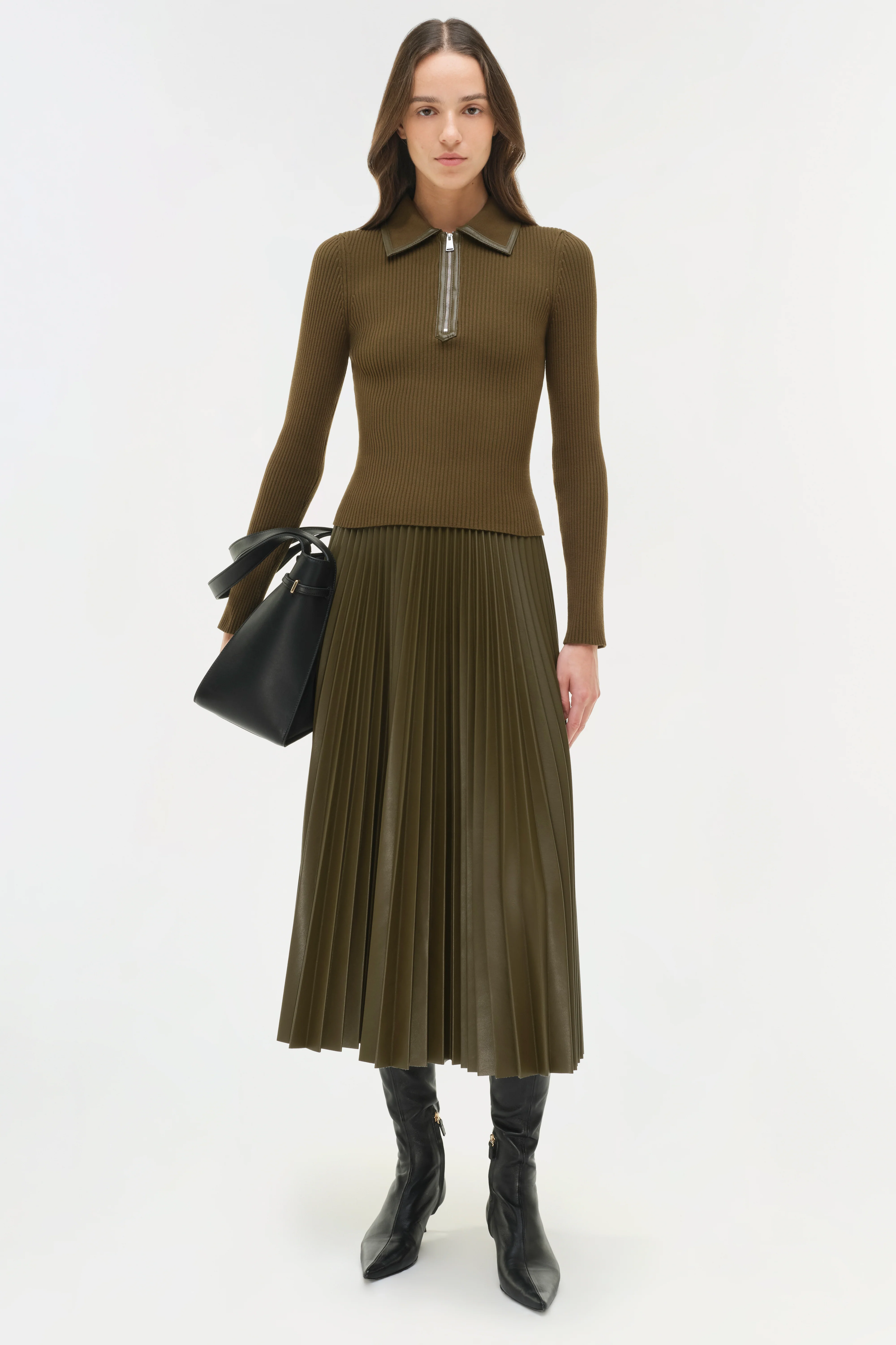 Livana Knit Combo Top - Image 2