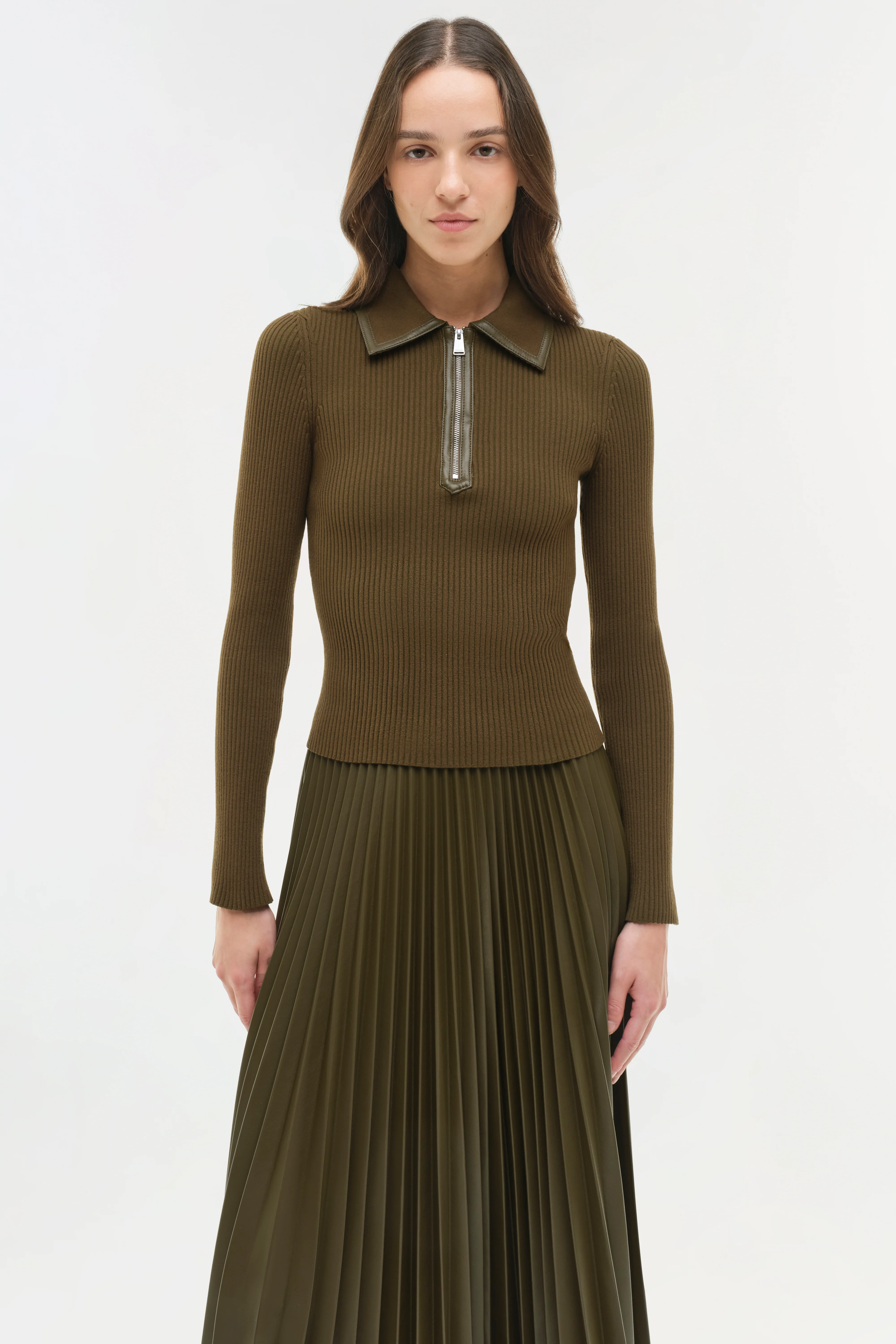 Livana Knit Combo Top - Image 3