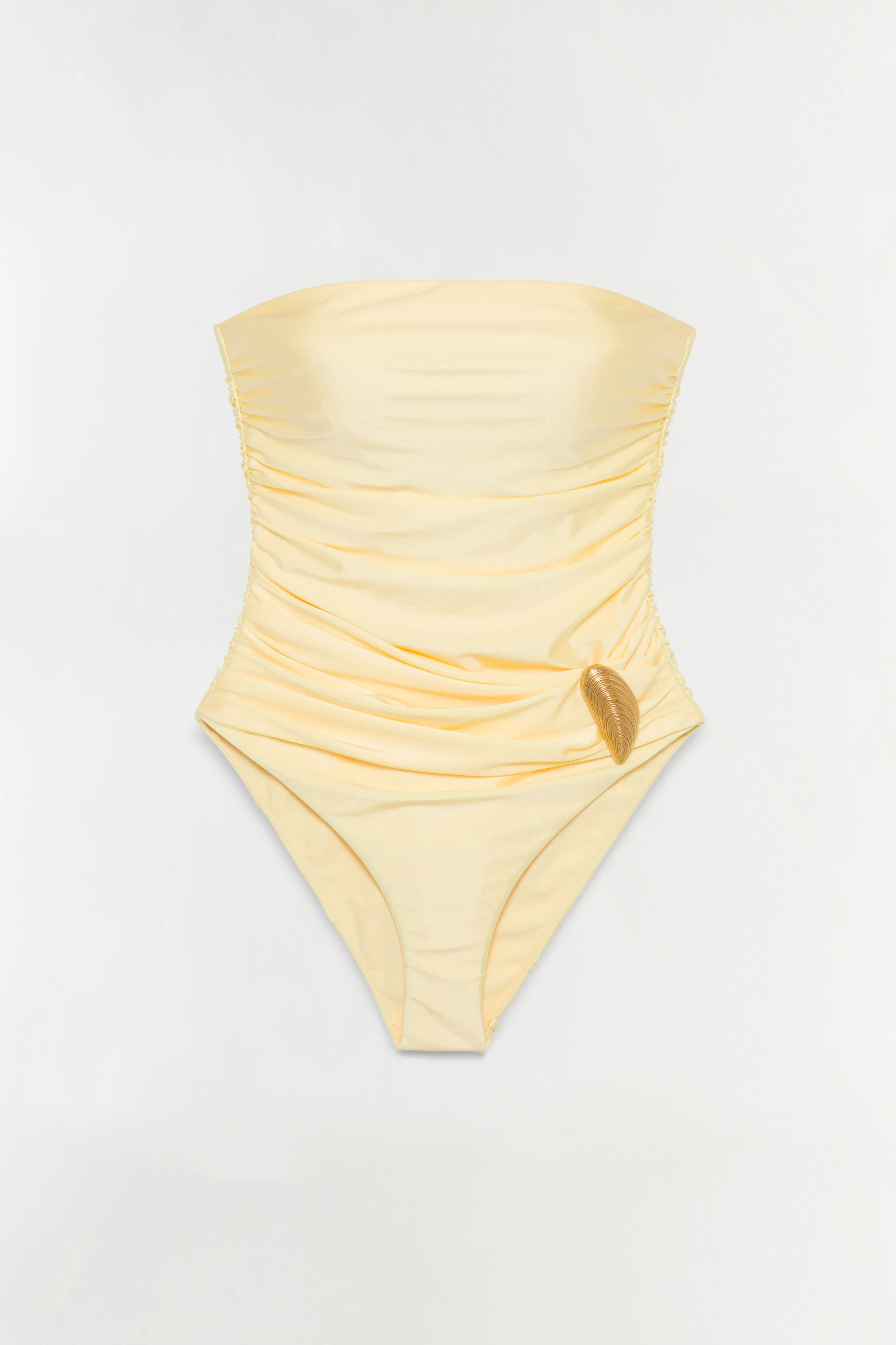Lorena Shell Strapless One Piece