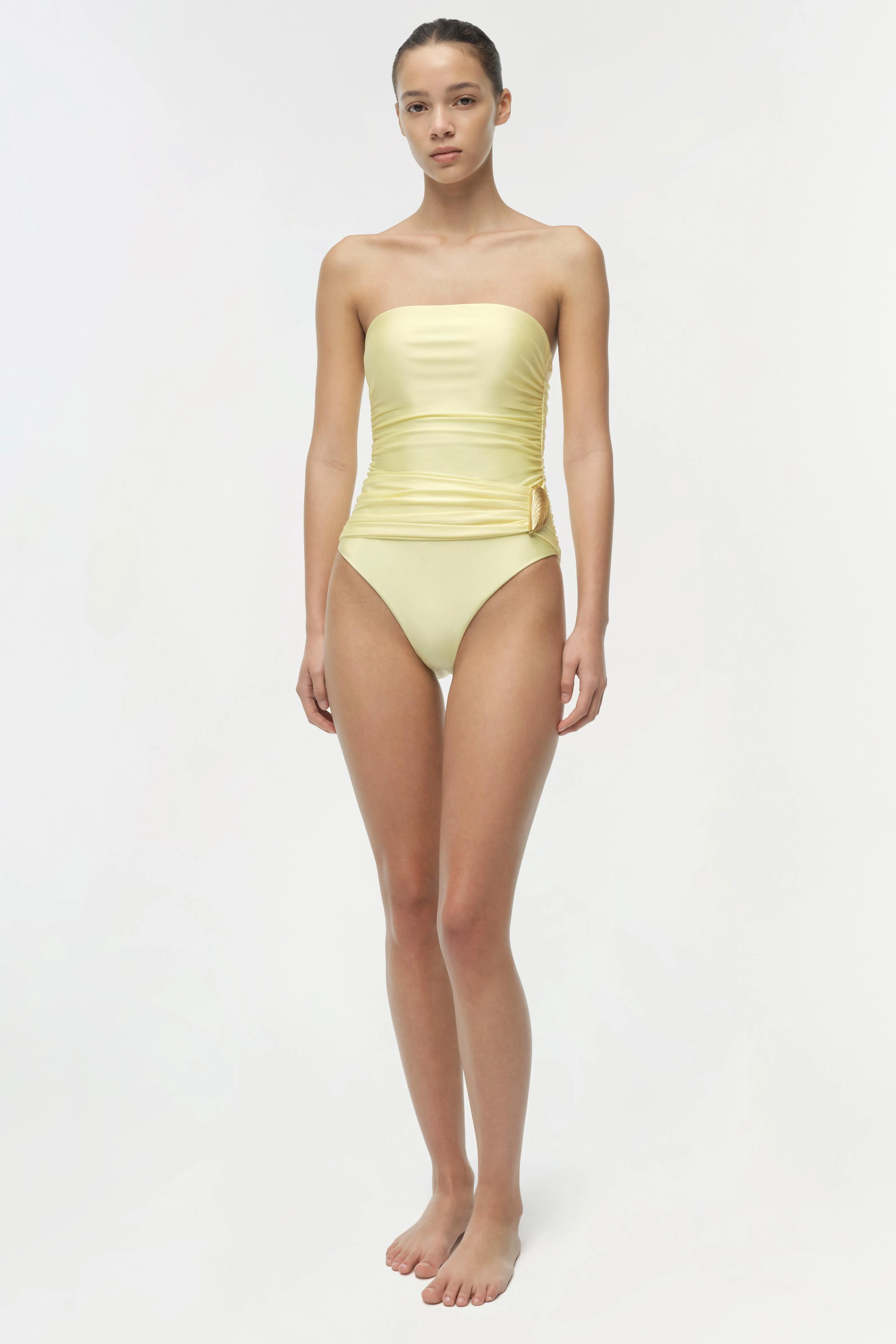 Lorena Shell Strapless One Piece - Image 2