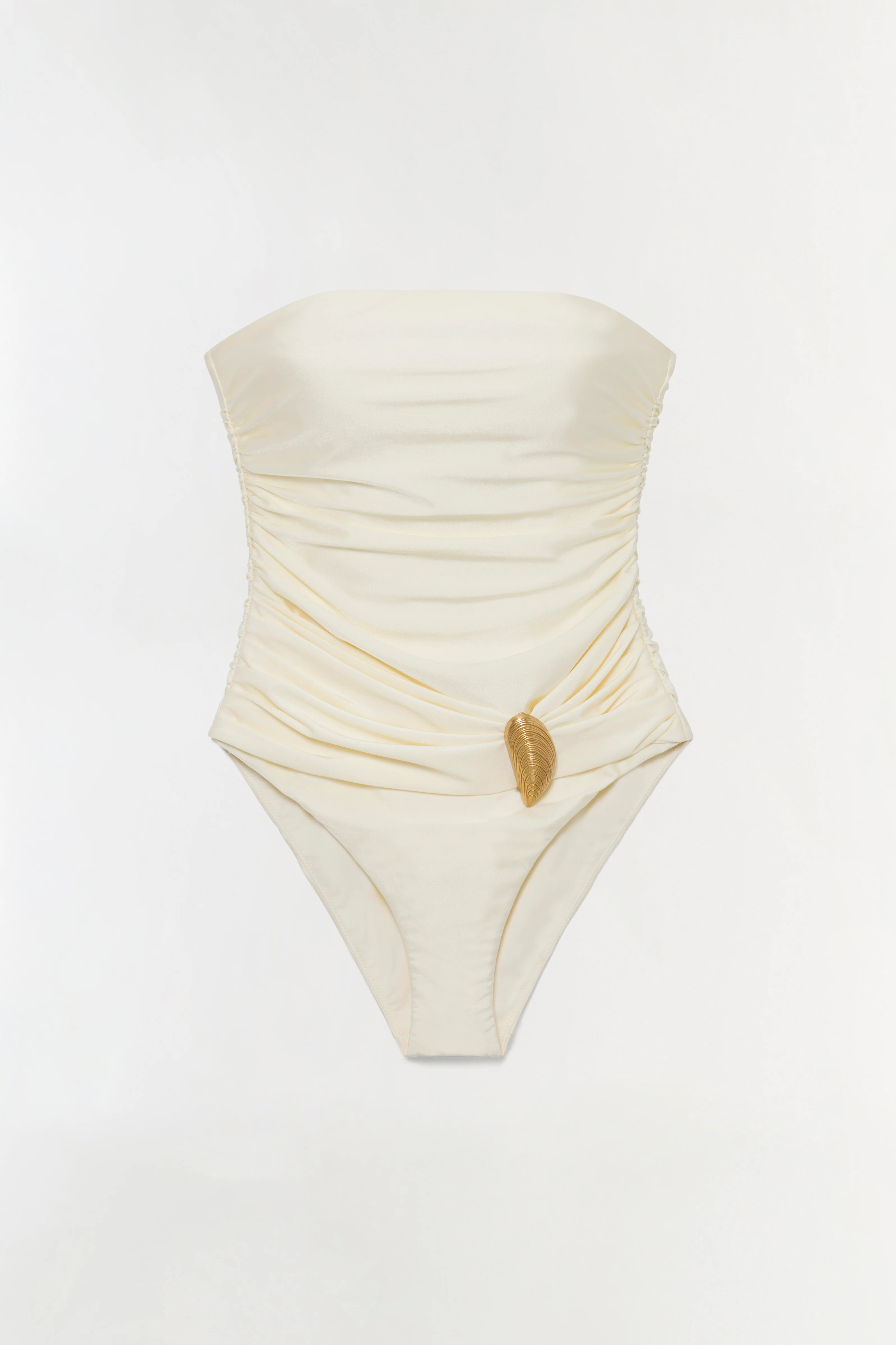 Lorena Shell Strapless One Piece