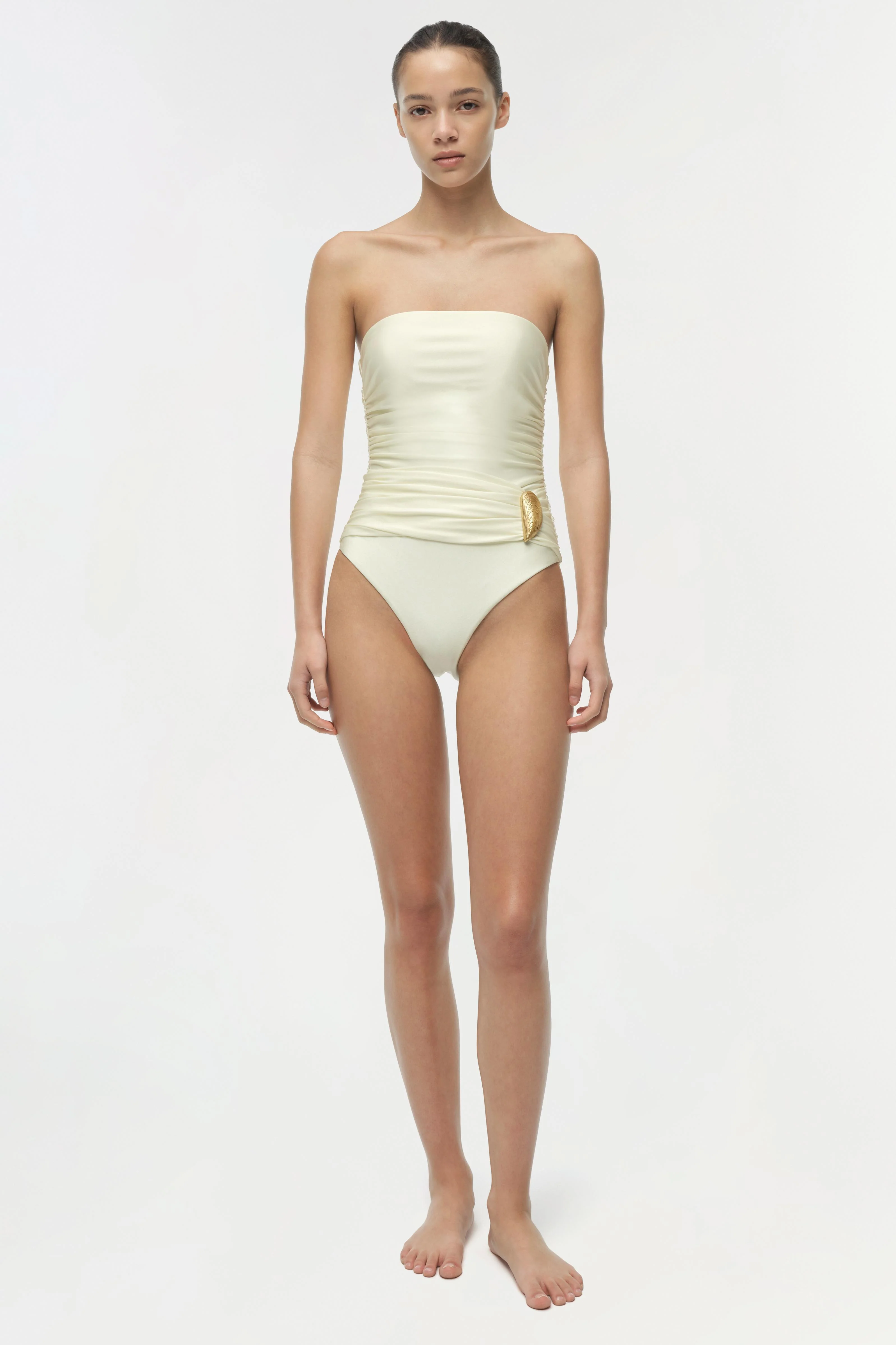 Lorena Shell Strapless One Piece - Image 2